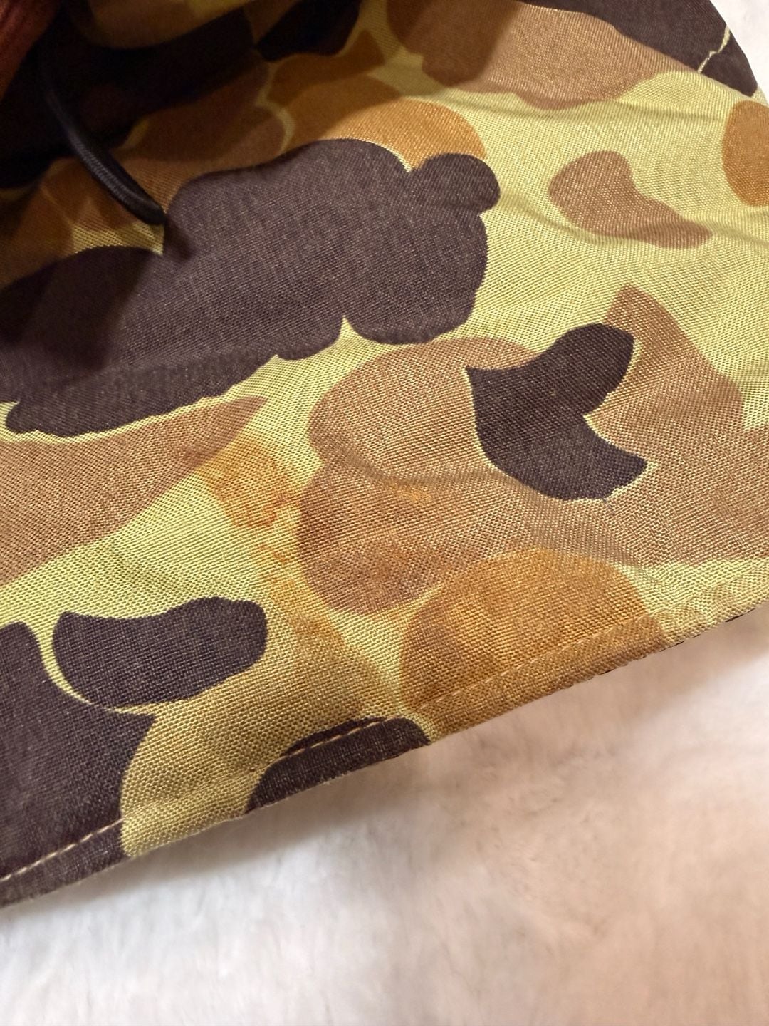Vintage 80's LL Bean Duck Camo Hunting Jacket / Coat Size Large Made in USA - , 6