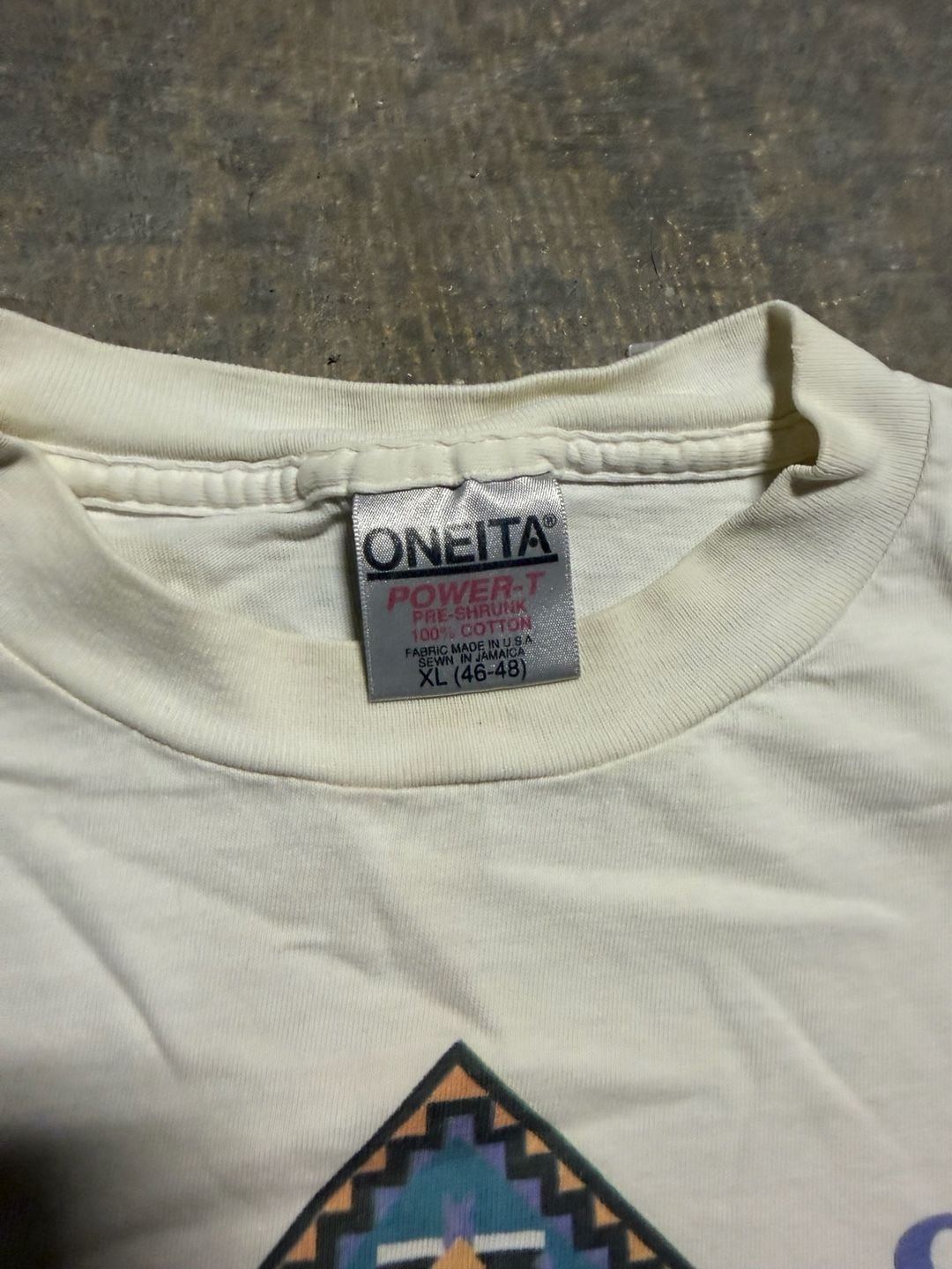Vintage Oneita 1992 Sedona Jazz On The Rocks T-Shirt XL 4