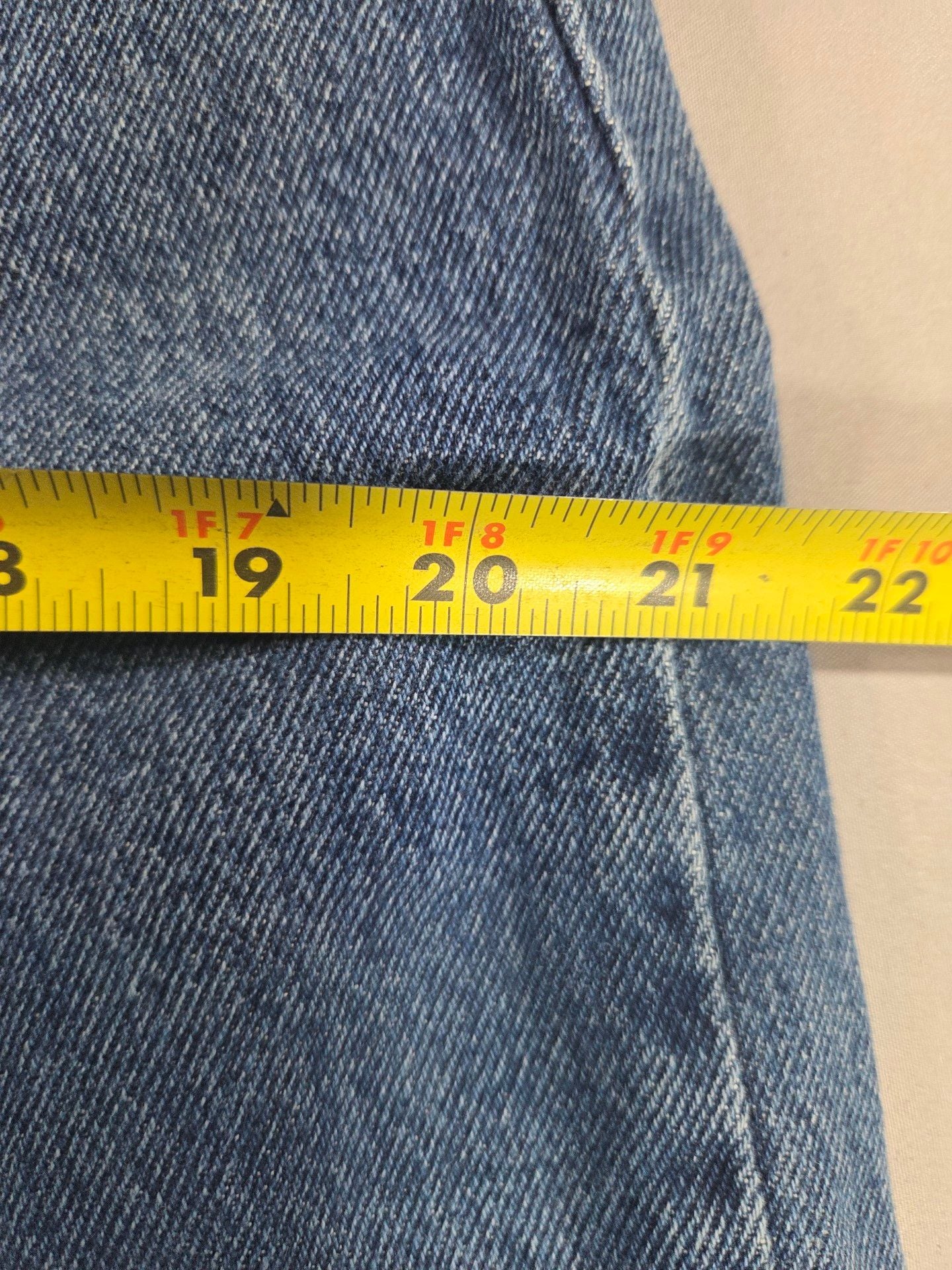Wrangler Regular Fit Jeans 34x34 Blue Cotton Denim Straight Leg 12