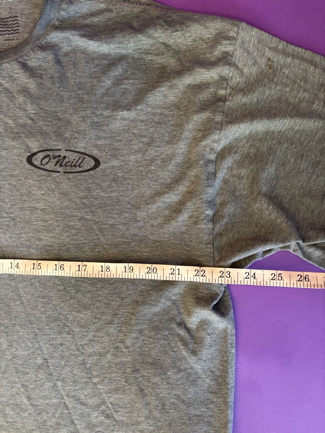 O'Neill Graphic T-Shirt Size XX-Large Gray Modern Fit 7