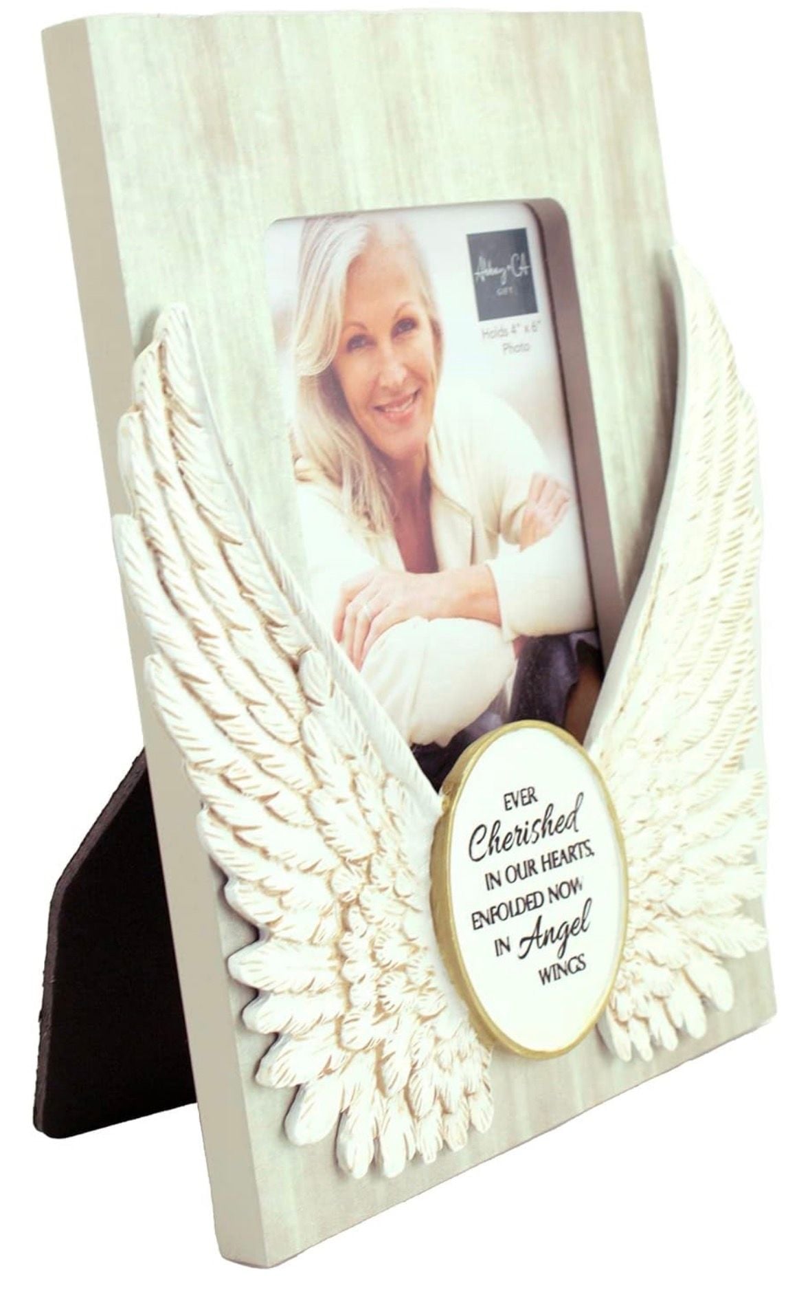 Abbey Gift Angel Wings Memorial 4x6 Photo Frame 4