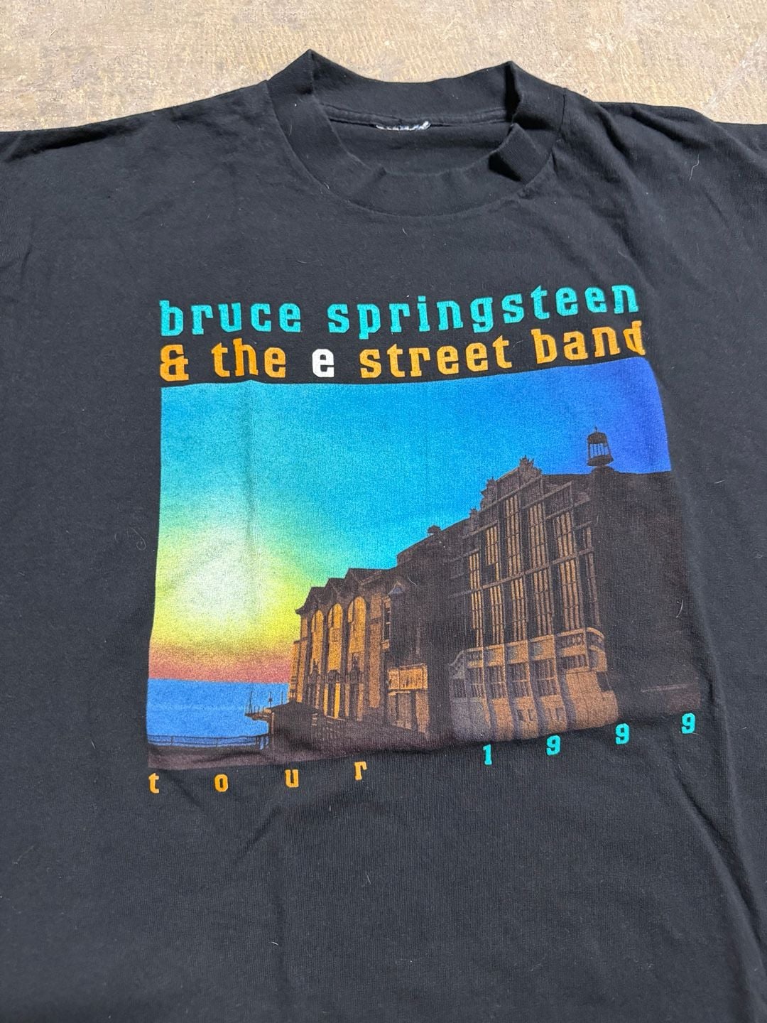 Bruce Springsteen & The E Street Band 1999 Tour T-Shirt Black 3