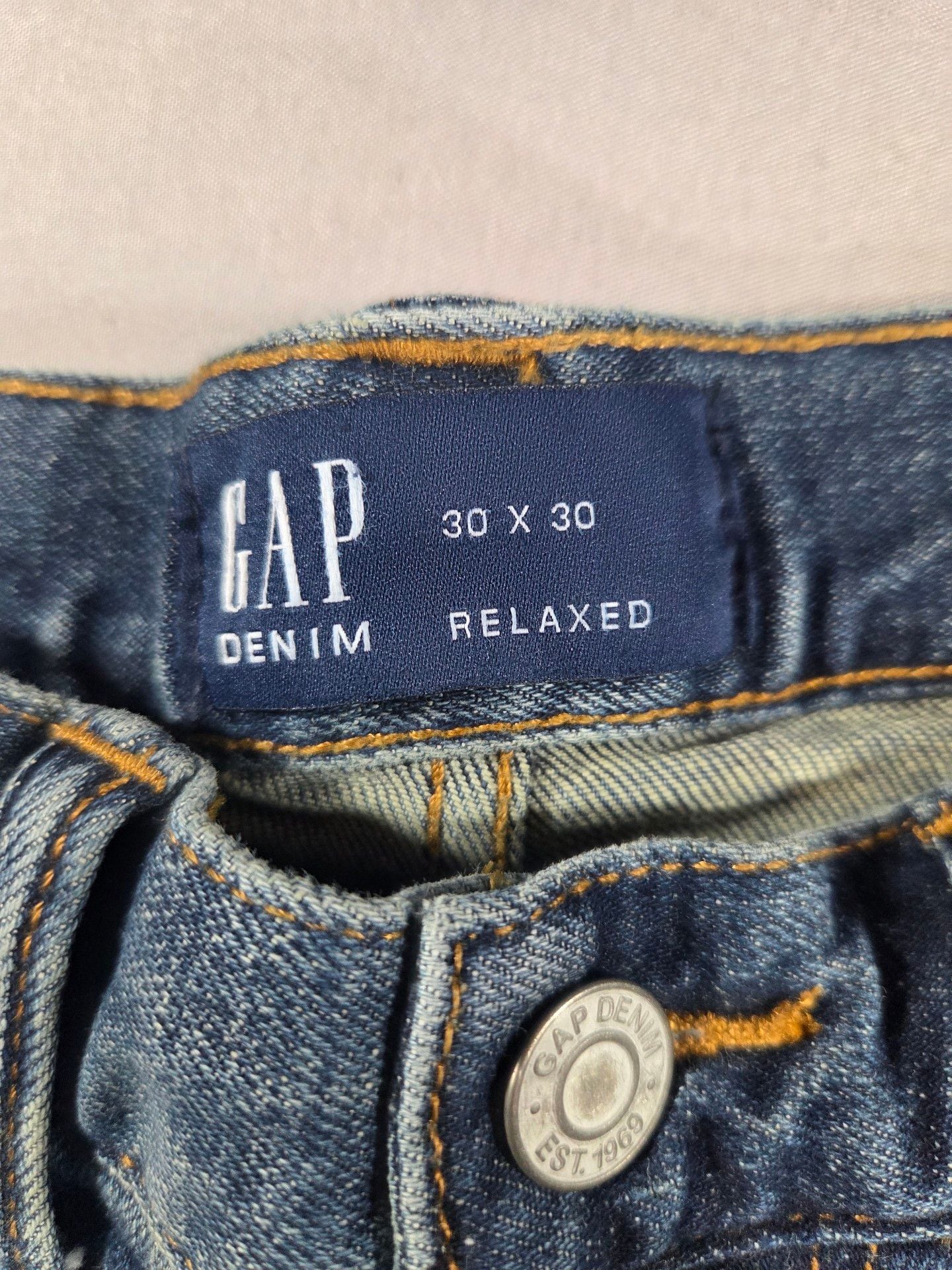 Gap Slim Jeans 30x30 Blue Denim 6
