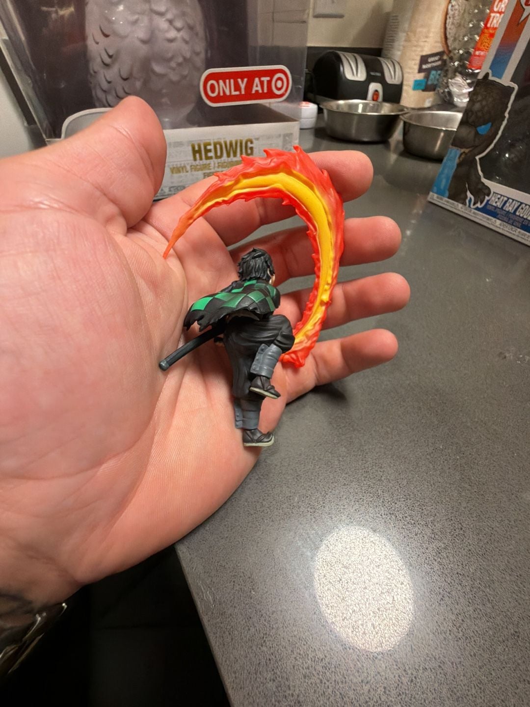 Demon Slayer Tanjiro Kamado Hinokami Kagura Mini Figure 2