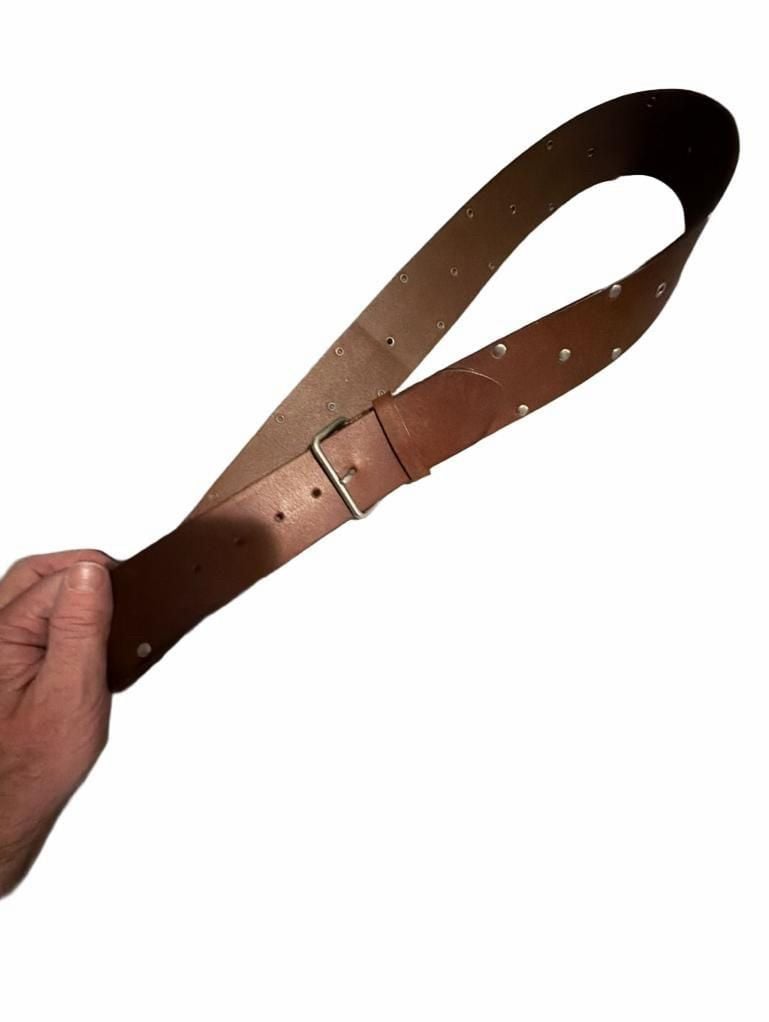 Gap Brown Leather Belt Large W/F (Z-6) 2