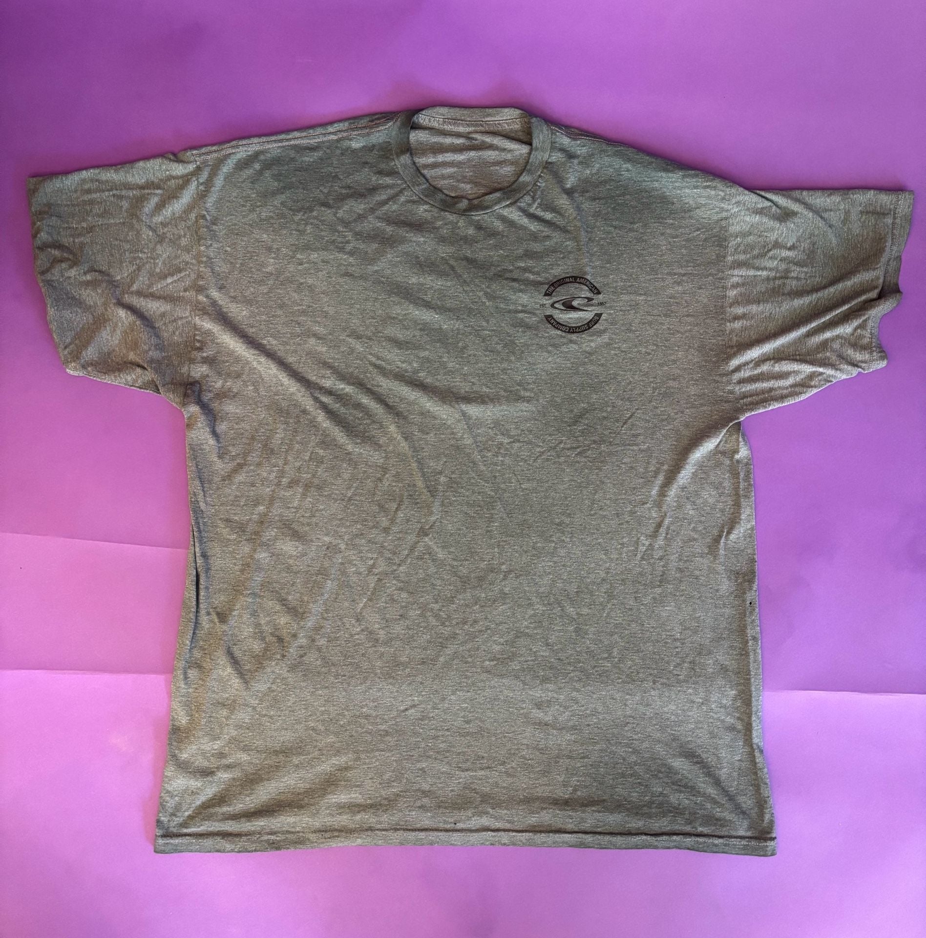 O'Neill Surf Supply Company Graphic T-Shirt Gray 7