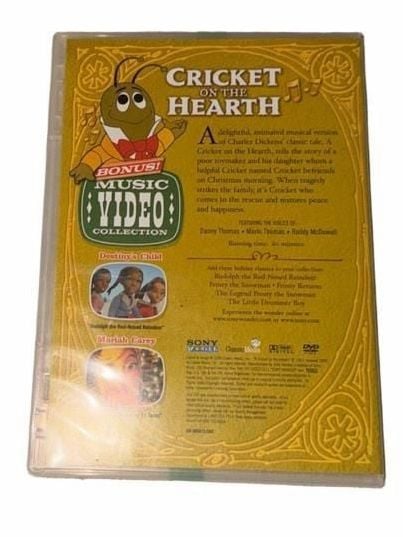 Sony Wonder Cricket on the Hearth DVD Movie Classic TV 2