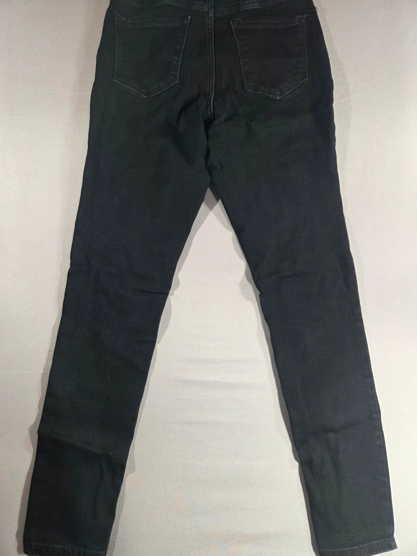 Old Navy Rockstar Jeans Size 8 Black Skinny Denim 4
