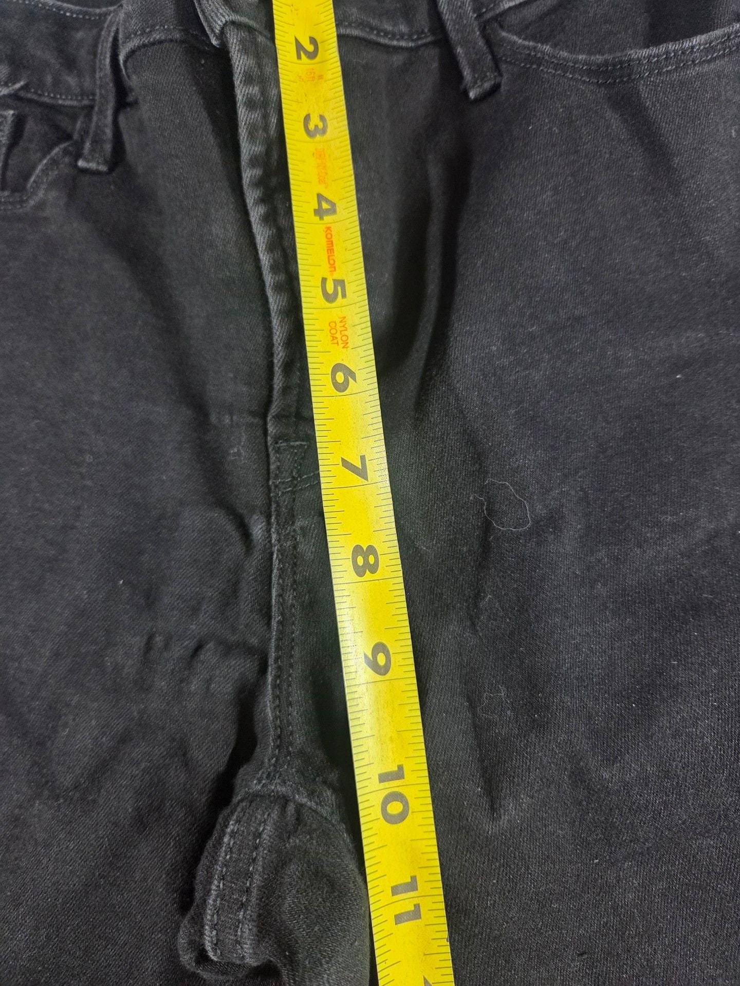 Old Navy Rockstar Jeans Size 8 Black Skinny Denim 11