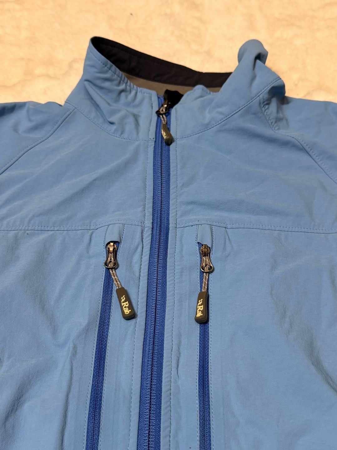Rab Women's Sawtooth Jacket Size M Blue Softshell 4