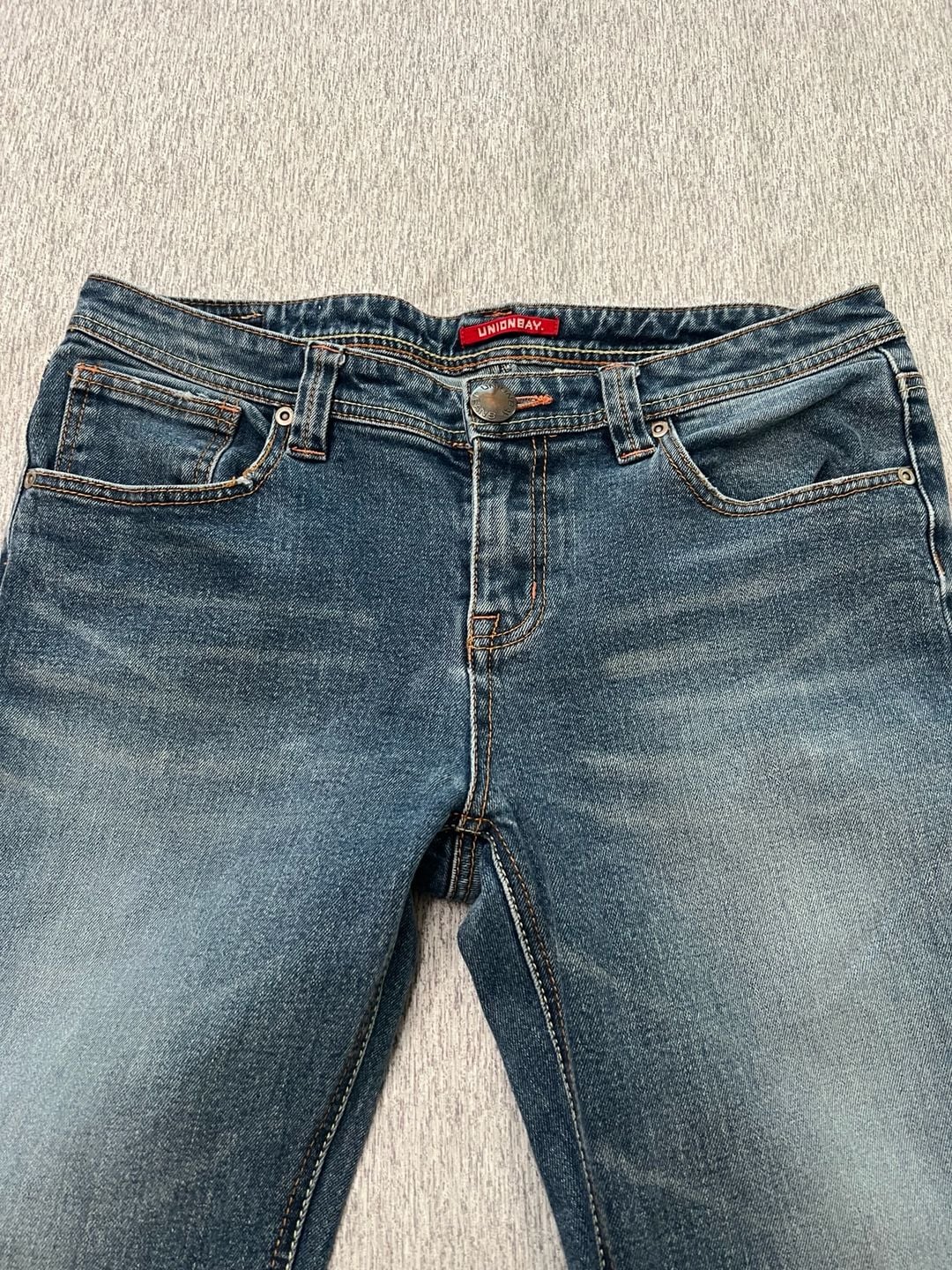 Unionbay Women’s Flare Jeans Size 11 32 Inseam Blue Denim Y2K 14