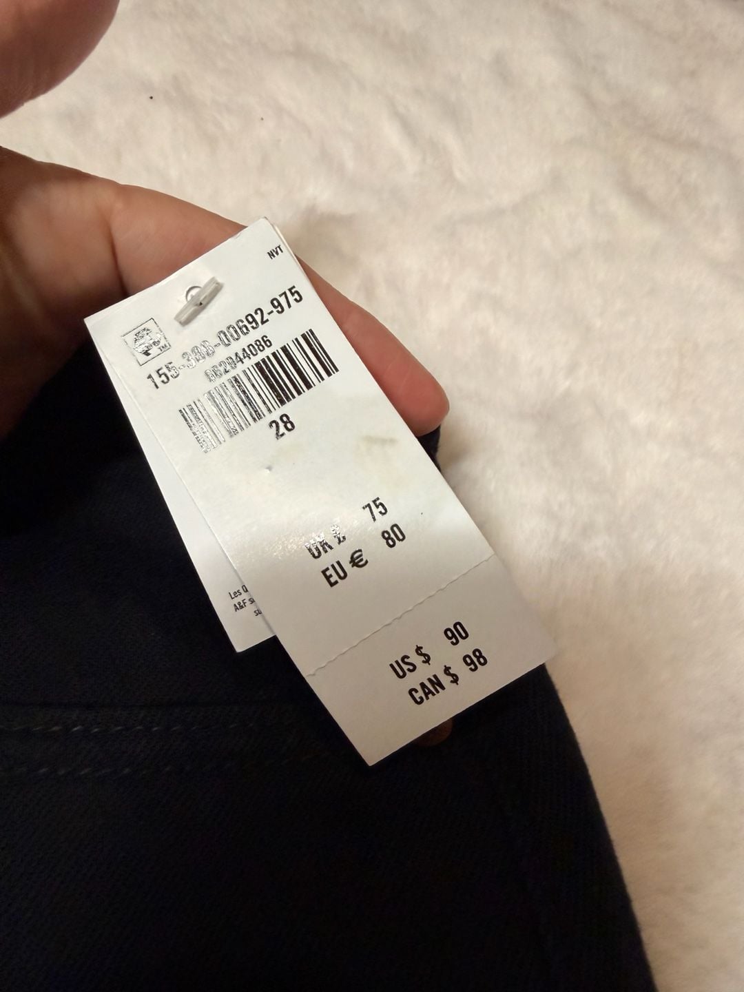 Abercrombie & Fitch Curve Love High Rise 90's Relaxed Size 28 Black Jeans 4