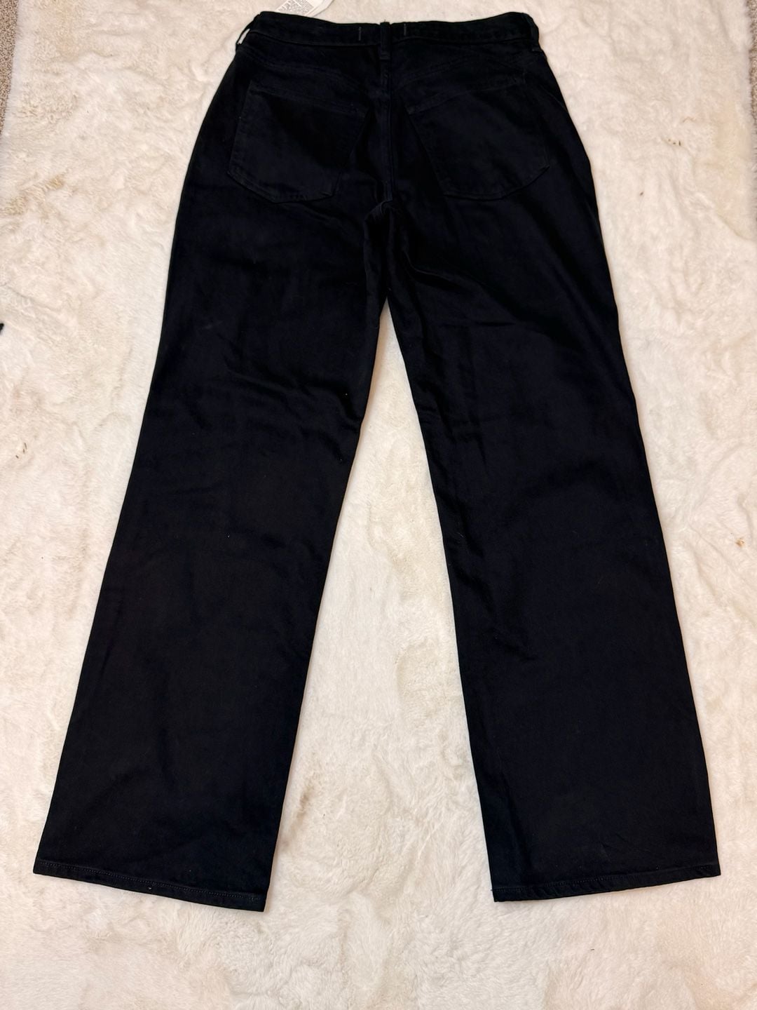 Abercrombie & Fitch Curve Love High Rise 90's Relaxed Size 28 Black Jeans 6