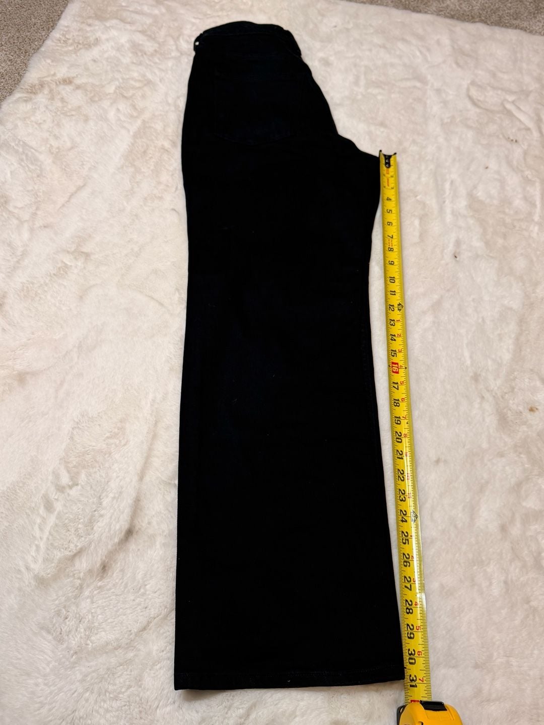 Abercrombie & Fitch Curve Love High Rise 90's Relaxed Size 28 Black Jeans 8