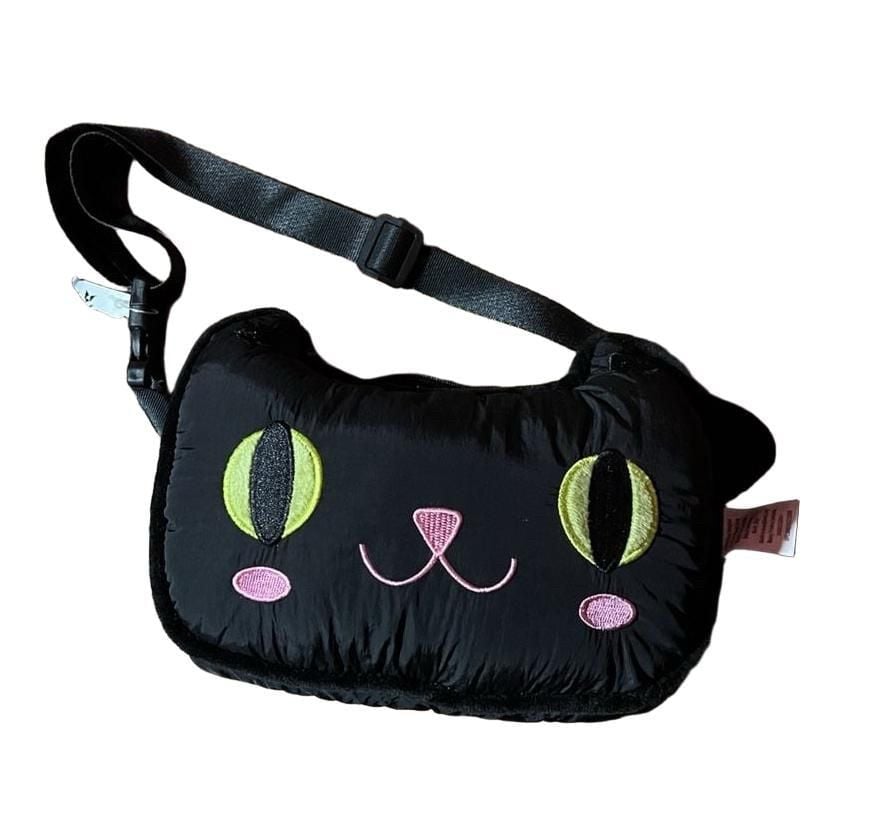 Seasons Greetings Black Cat Halloween Belt Bag Fanny Pack 2