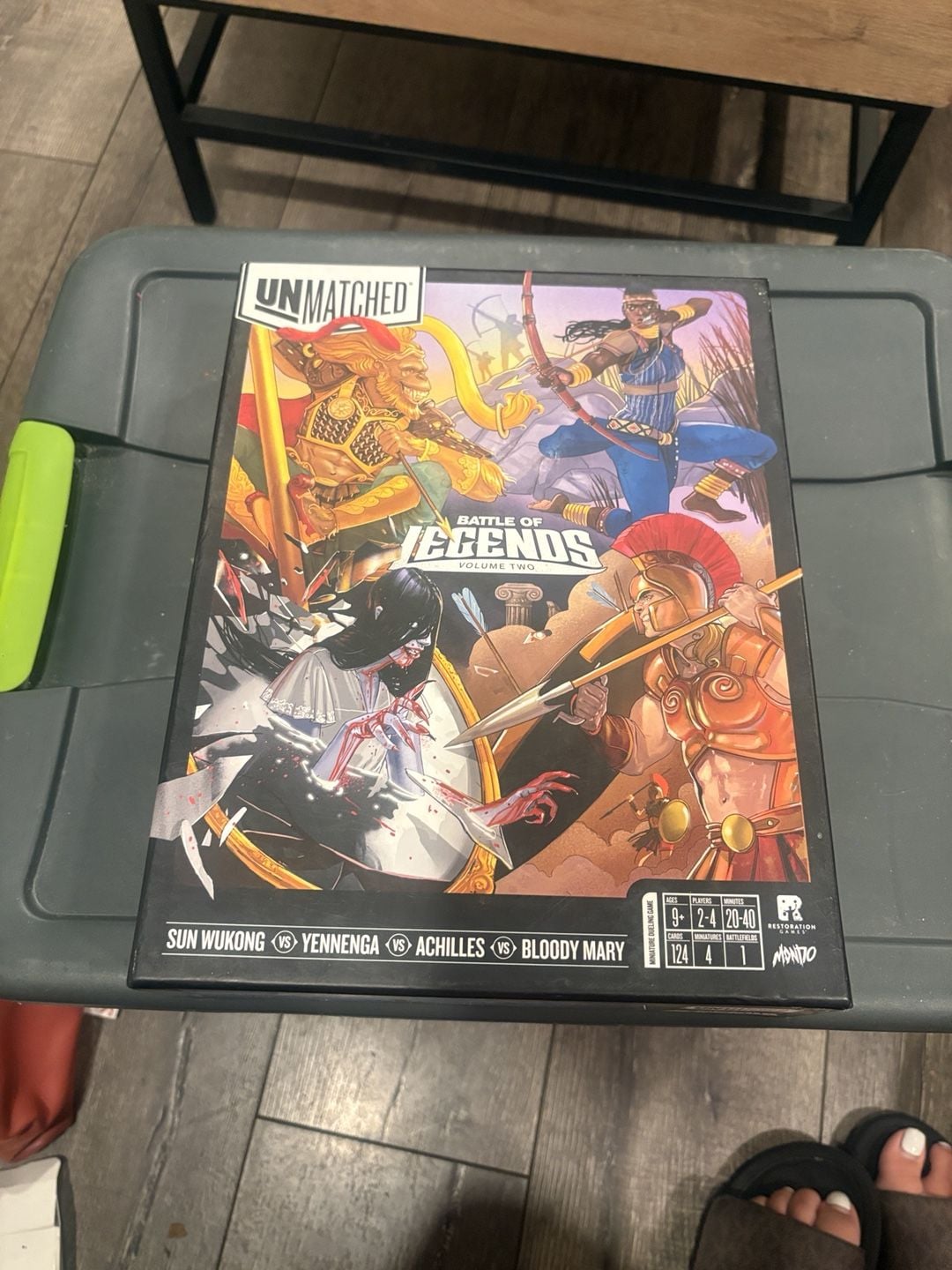Unmatched Battle of Legends Volume Two Board Game 1