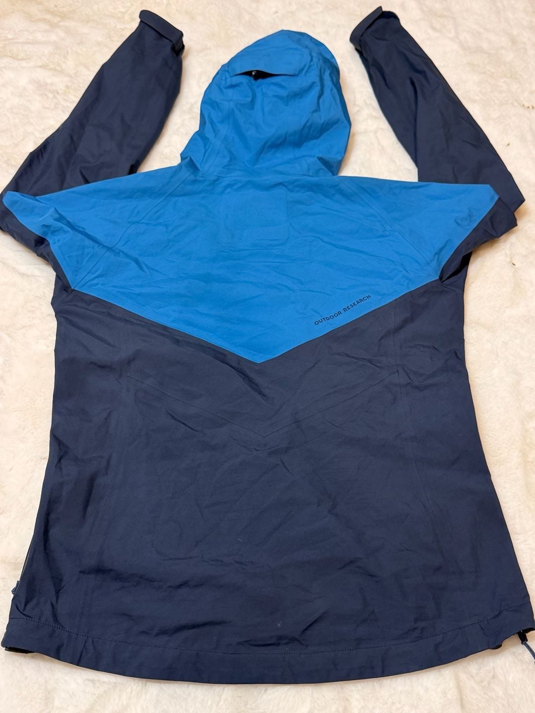 Outdoor Research Aspire Jacket Size XS/TP Blue Gore-Tex Waterproof 9