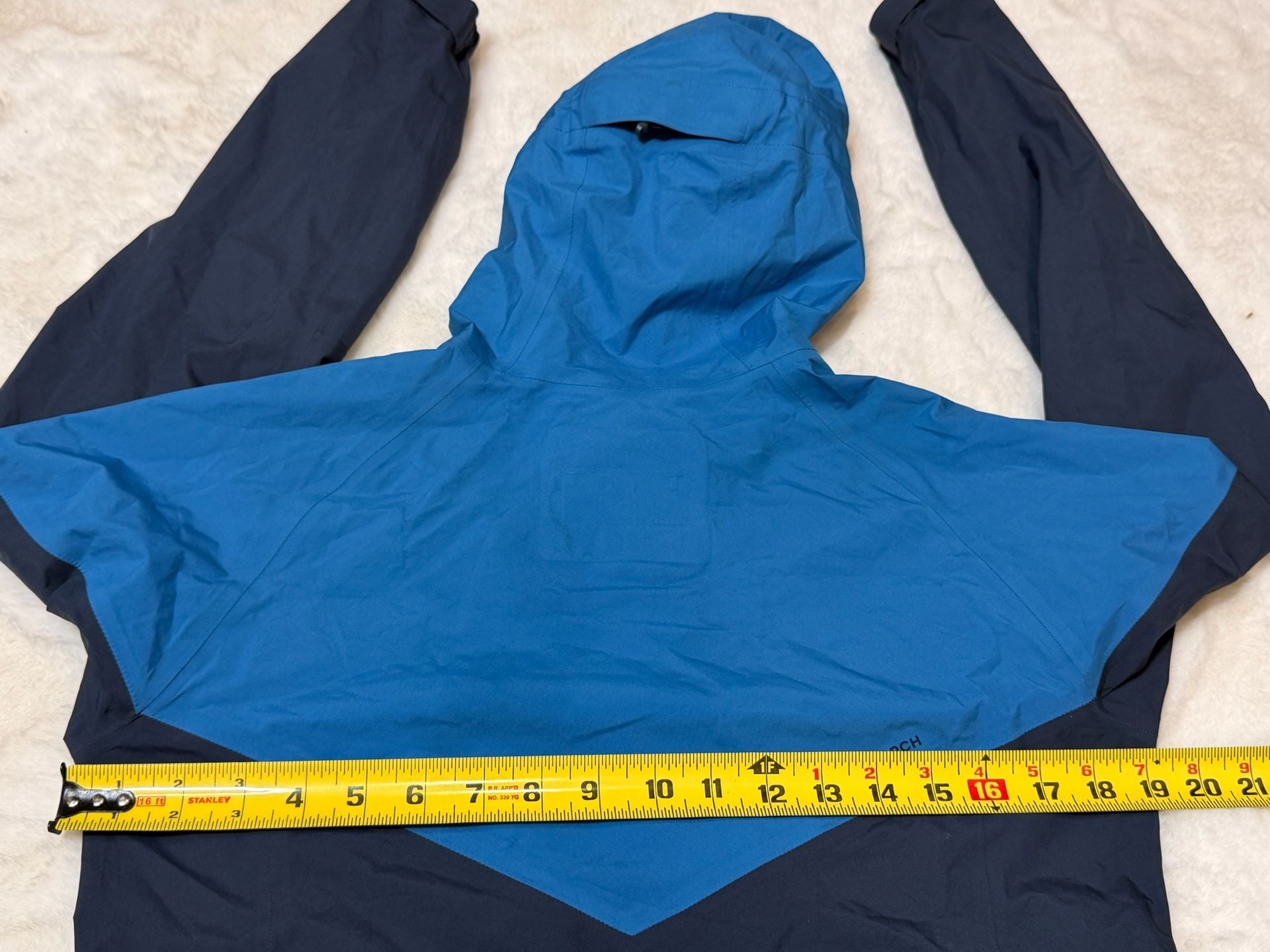 Outdoor Research Aspire Jacket Size XS/TP Blue Gore-Tex Waterproof 10