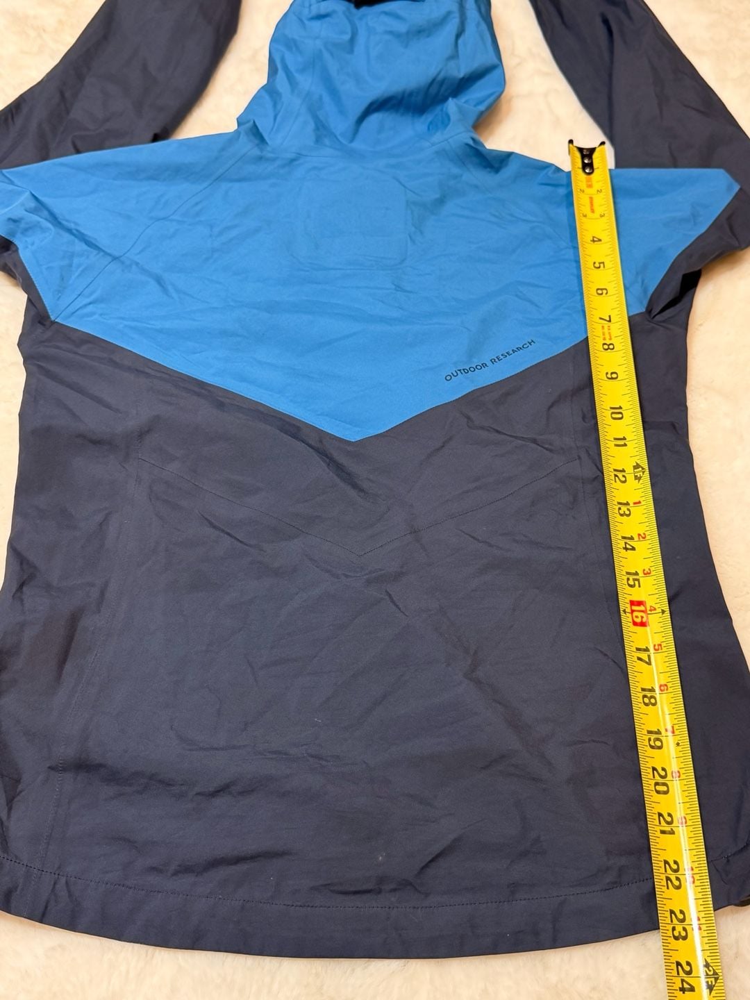 Outdoor Research Aspire Jacket Size XS/TP Blue Gore-Tex Waterproof 11