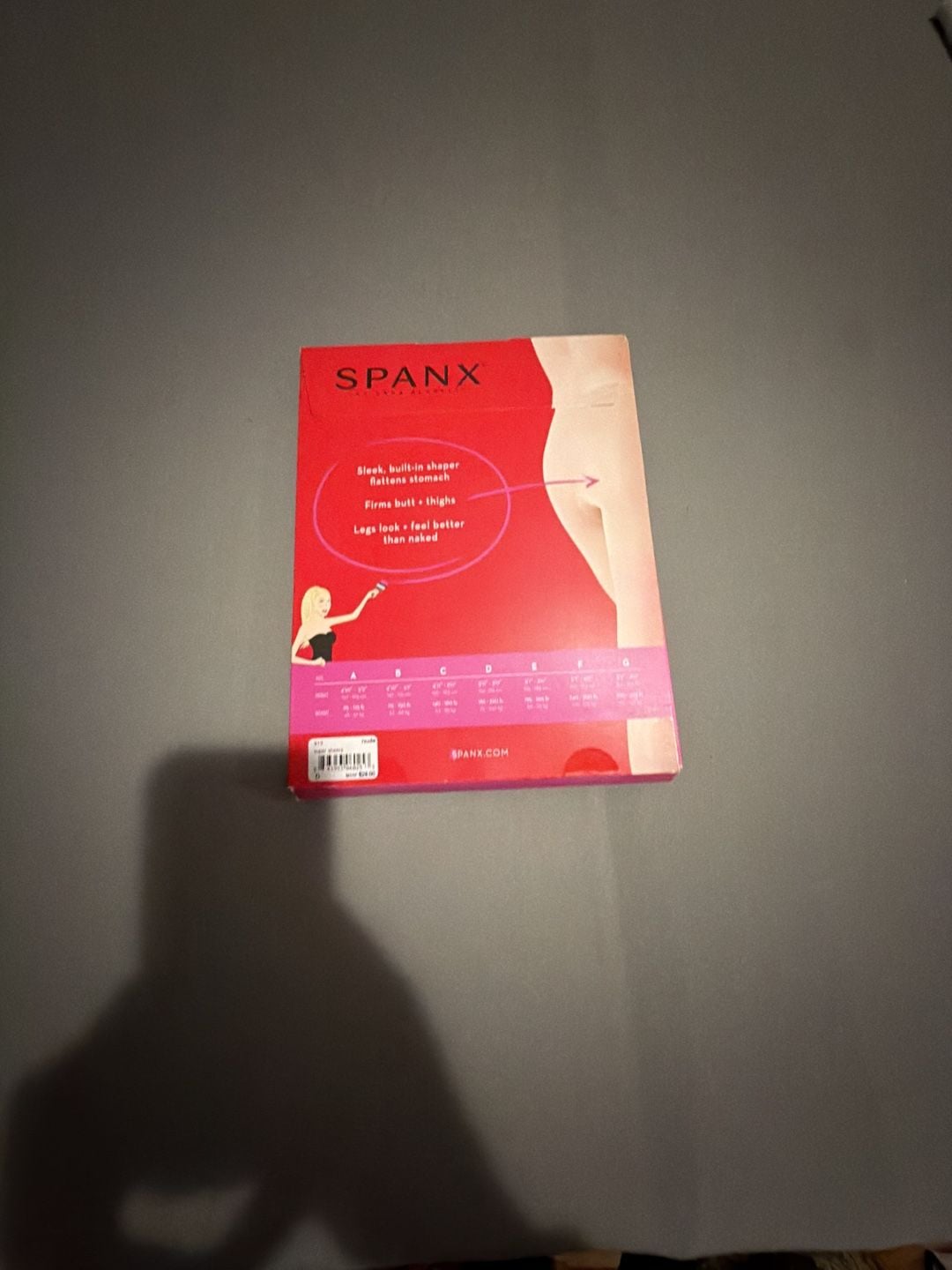 Spanx Super Sheers Tights Size D Nude Shaping Pantyhose (Z-8) 2