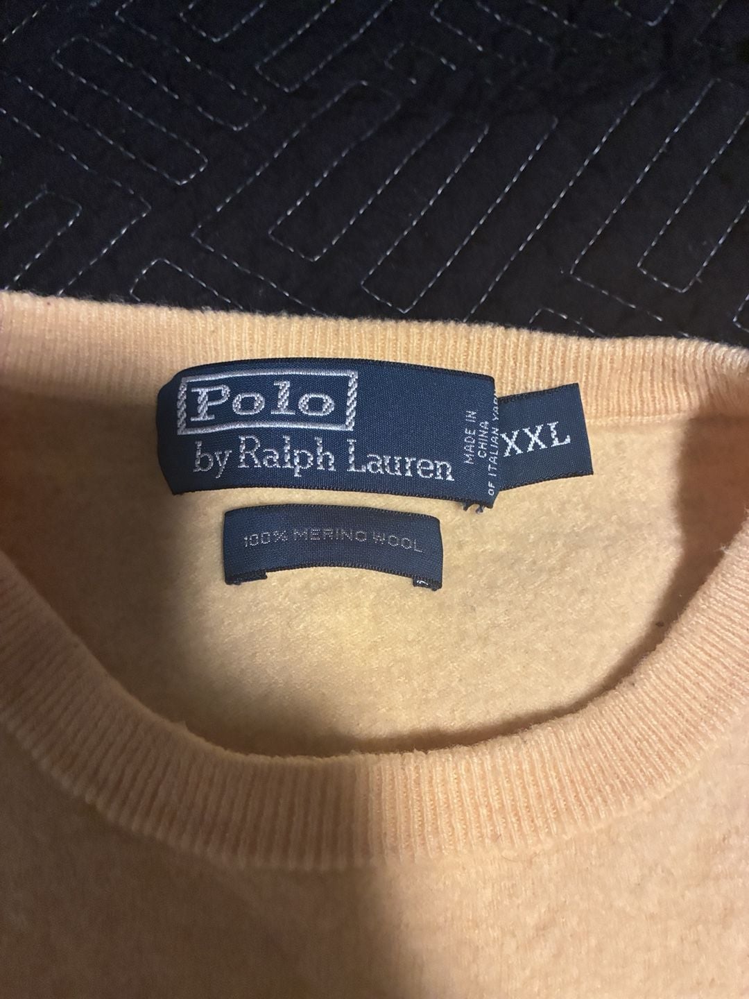 Polo Ralph Lauren Merino Wool Sweater Size XXL Yellow (Women’s) 4