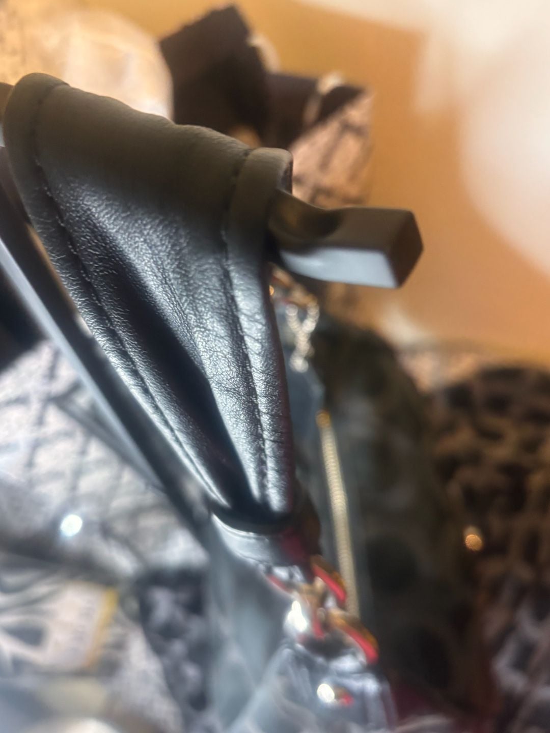 Coach Black Signature C Pop C Monogram Shoulder Bag 6
