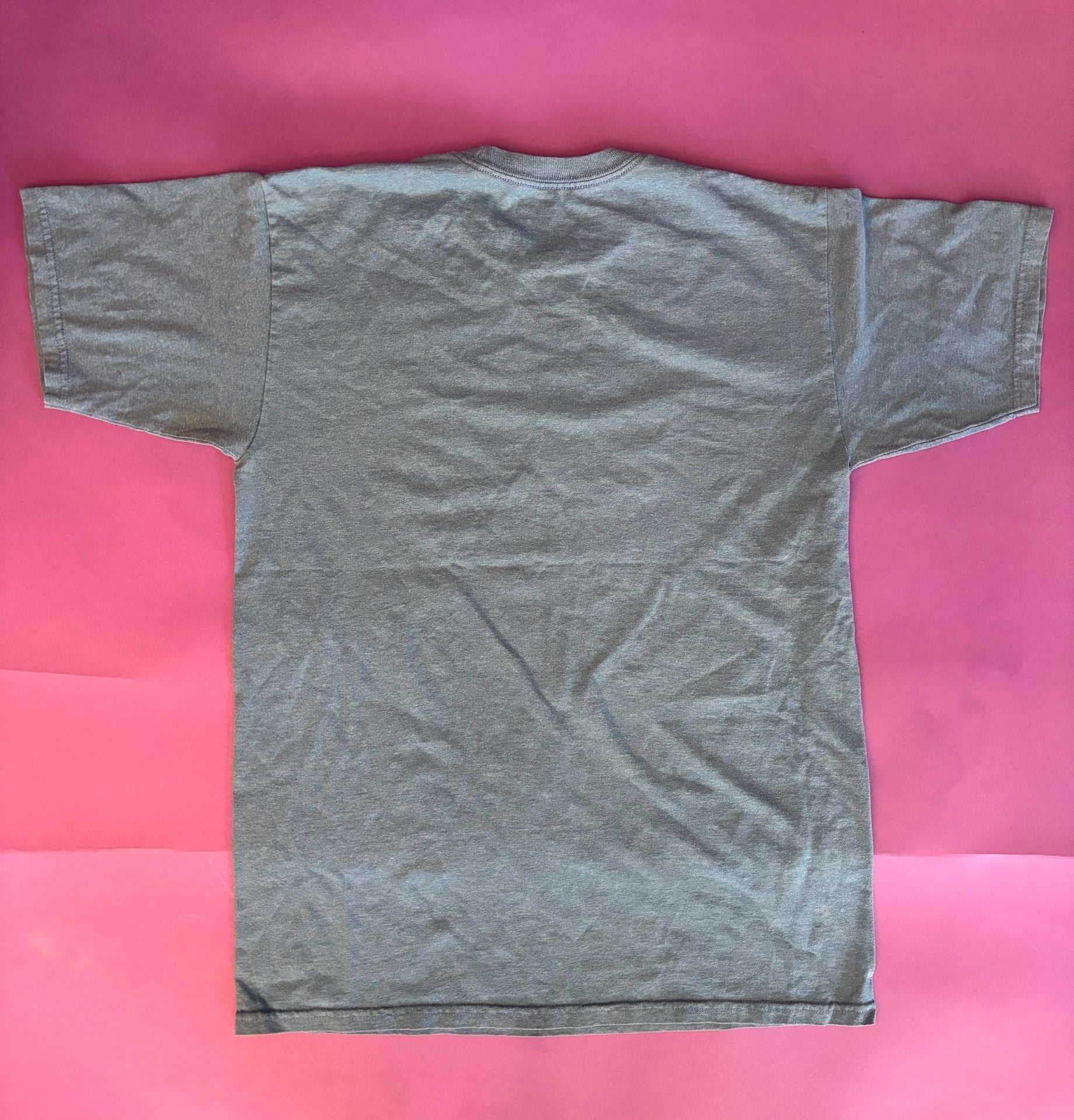 Vans Logo Graphic T-Shirt Medium Heather Blue 7