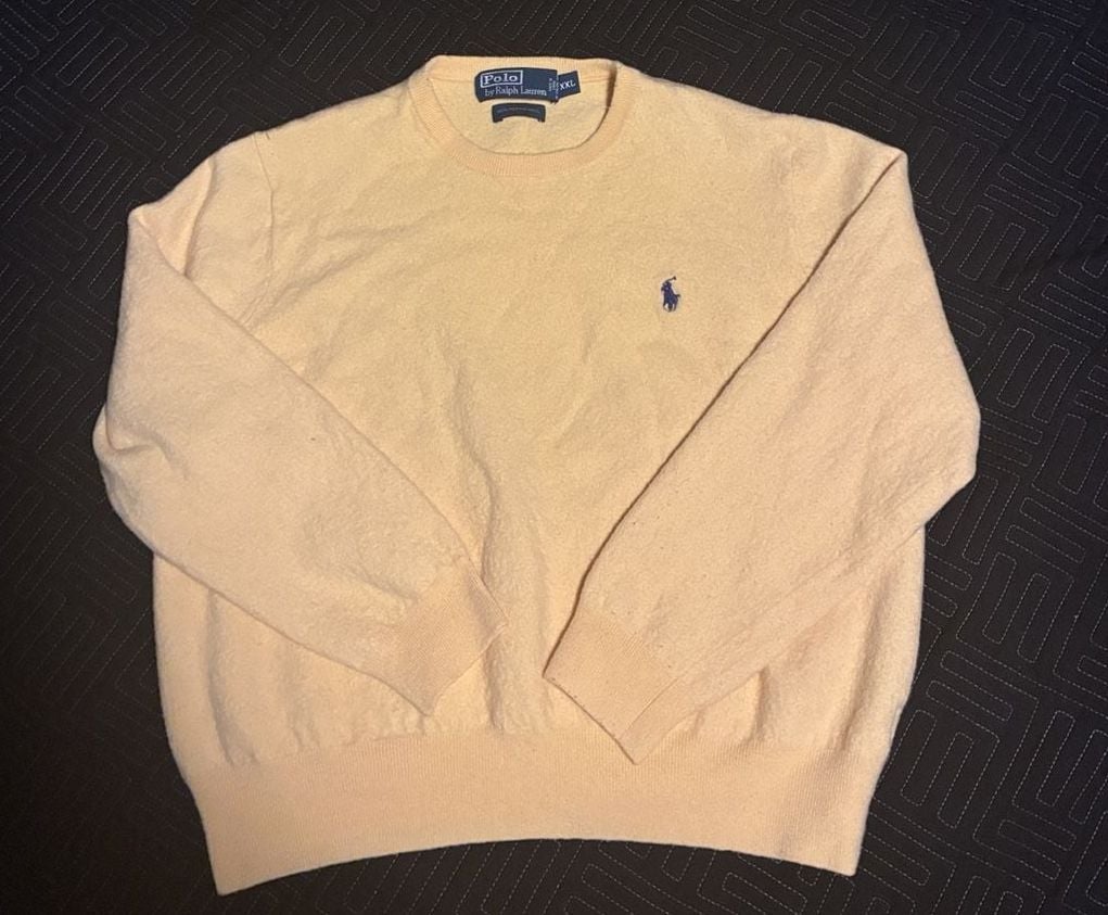 Polo Ralph Lauren Merino Wool Sweater Size XXL Yellow (Women’s) 2