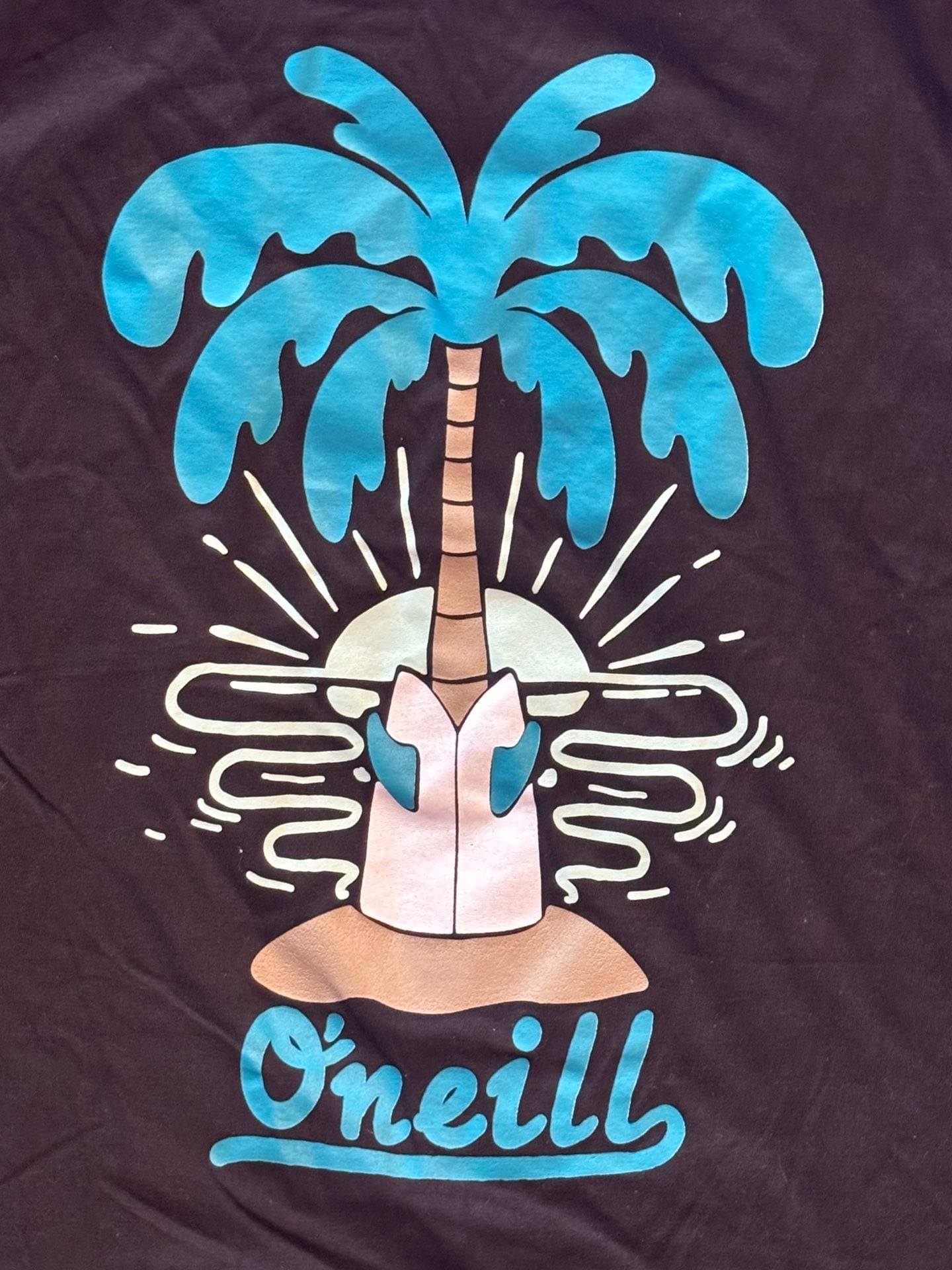 O'Neill Standard Fit Tank Top XX-Large Black Graphic 2