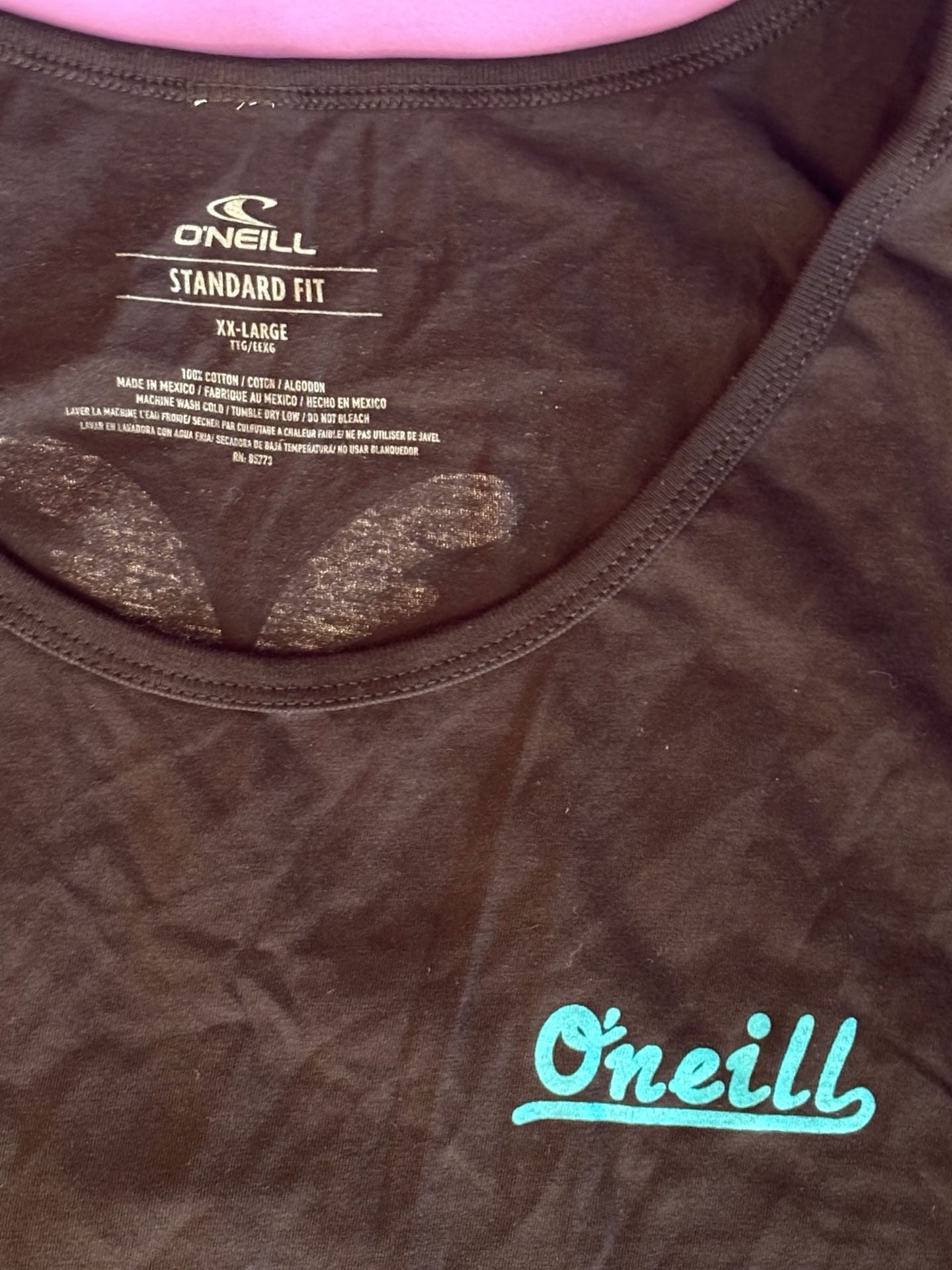 O'Neill Standard Fit Tank Top XX-Large Black Graphic 4