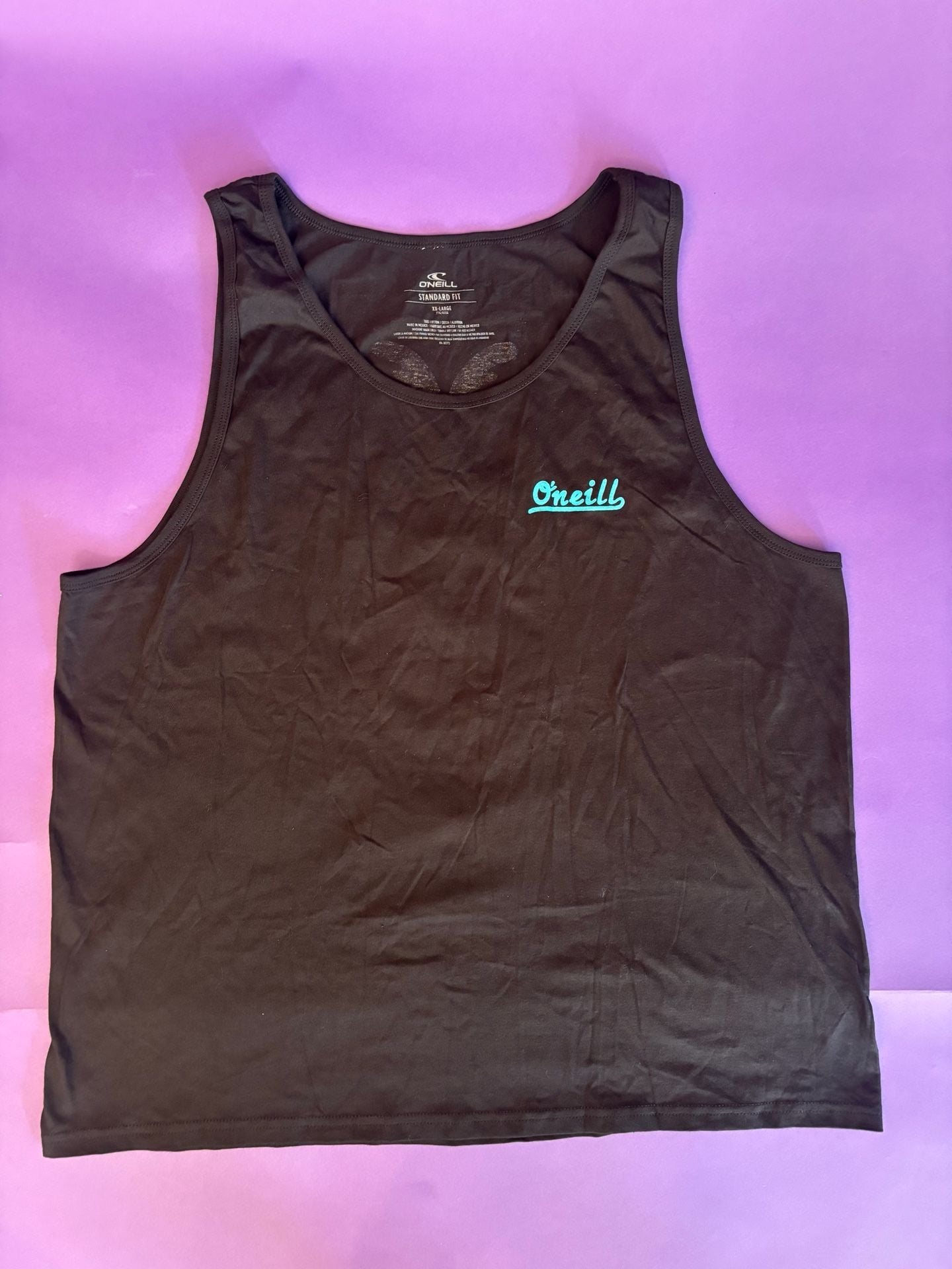 O'Neill Standard Fit Tank Top XX-Large Black Graphic 5