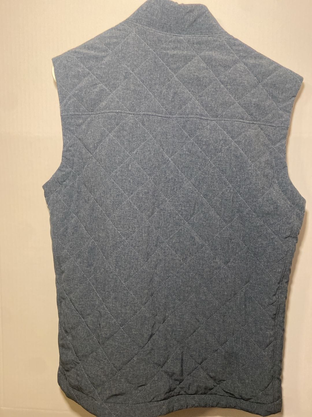 Vineyard Vines Quilted Vest Size Womens S Blue Full Zip 9