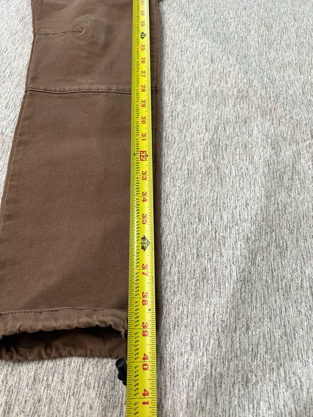 PacSun Slim Cargo Pants Size S Brown Drawstring Cotton Stretch 4