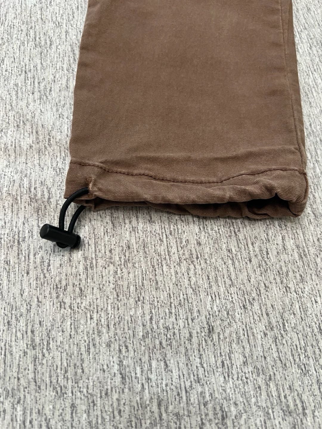 PacSun Slim Cargo Pants Size S Brown Drawstring Cotton Stretch 9