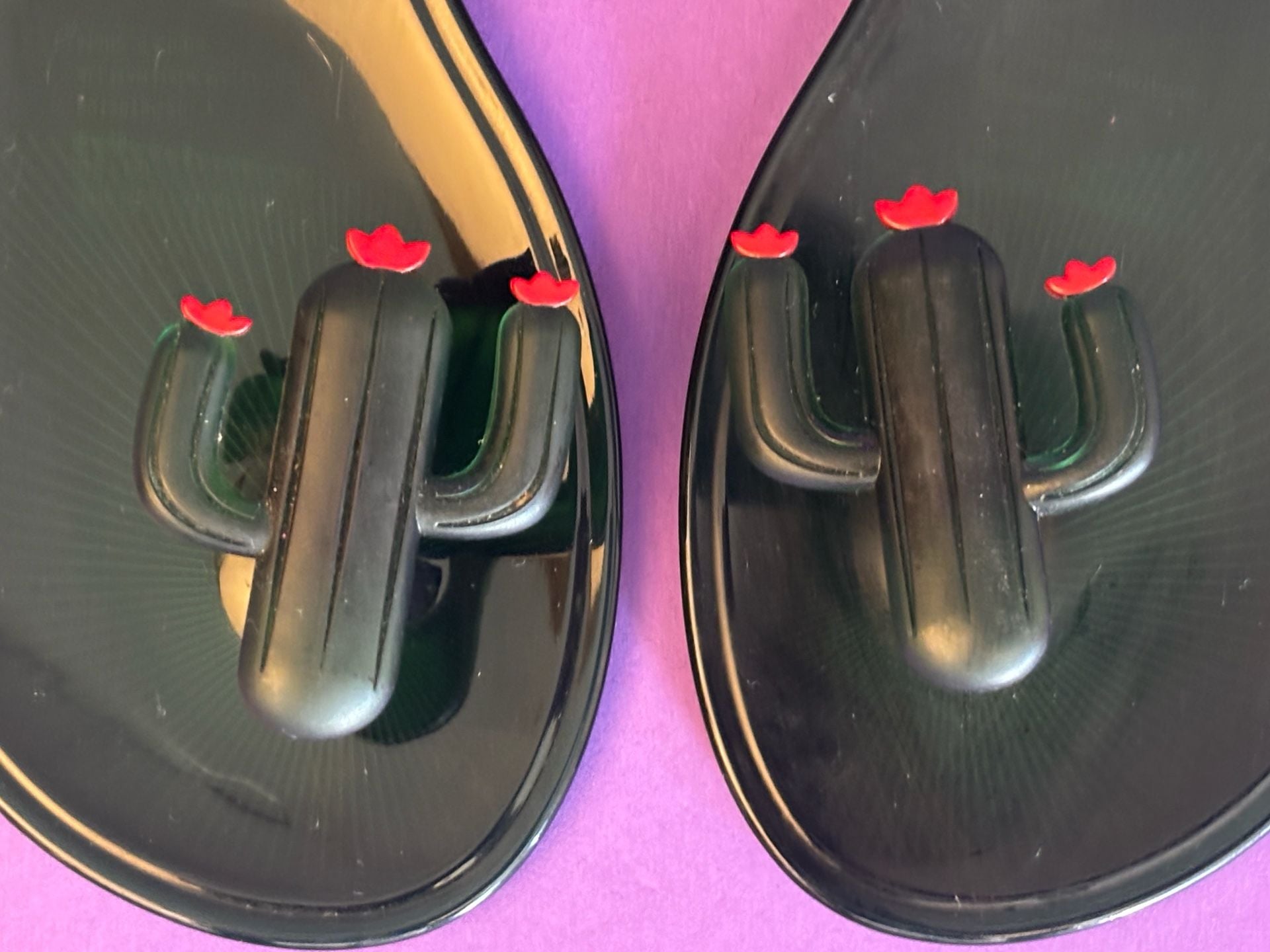 Katy Perry The Geli Sandals Size 8 Black Cactus Jelly 3