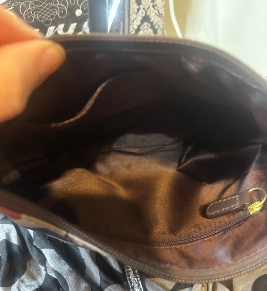 Coach Multi Color Signature Op Art Crossbody Handbag -ONLY 4