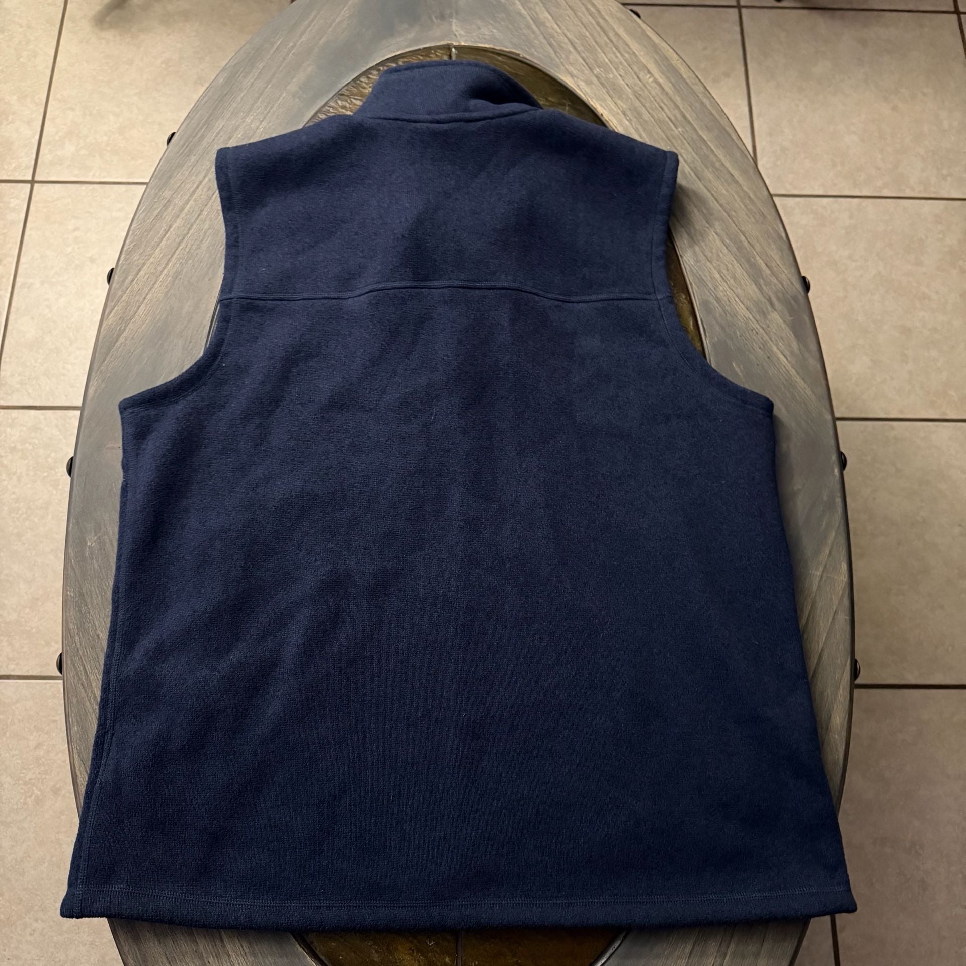 The North Face Gordon Lyons Fleece Vest Size XL Blue Full Zip 4