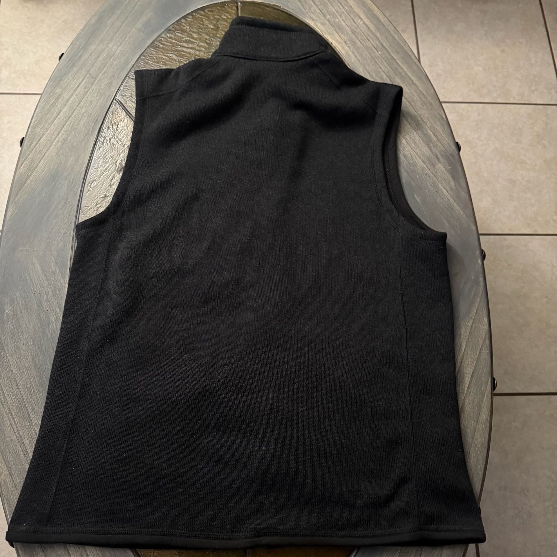 Patagonia Better Sweater Vest Size L Black Fleece Full Zip 5
