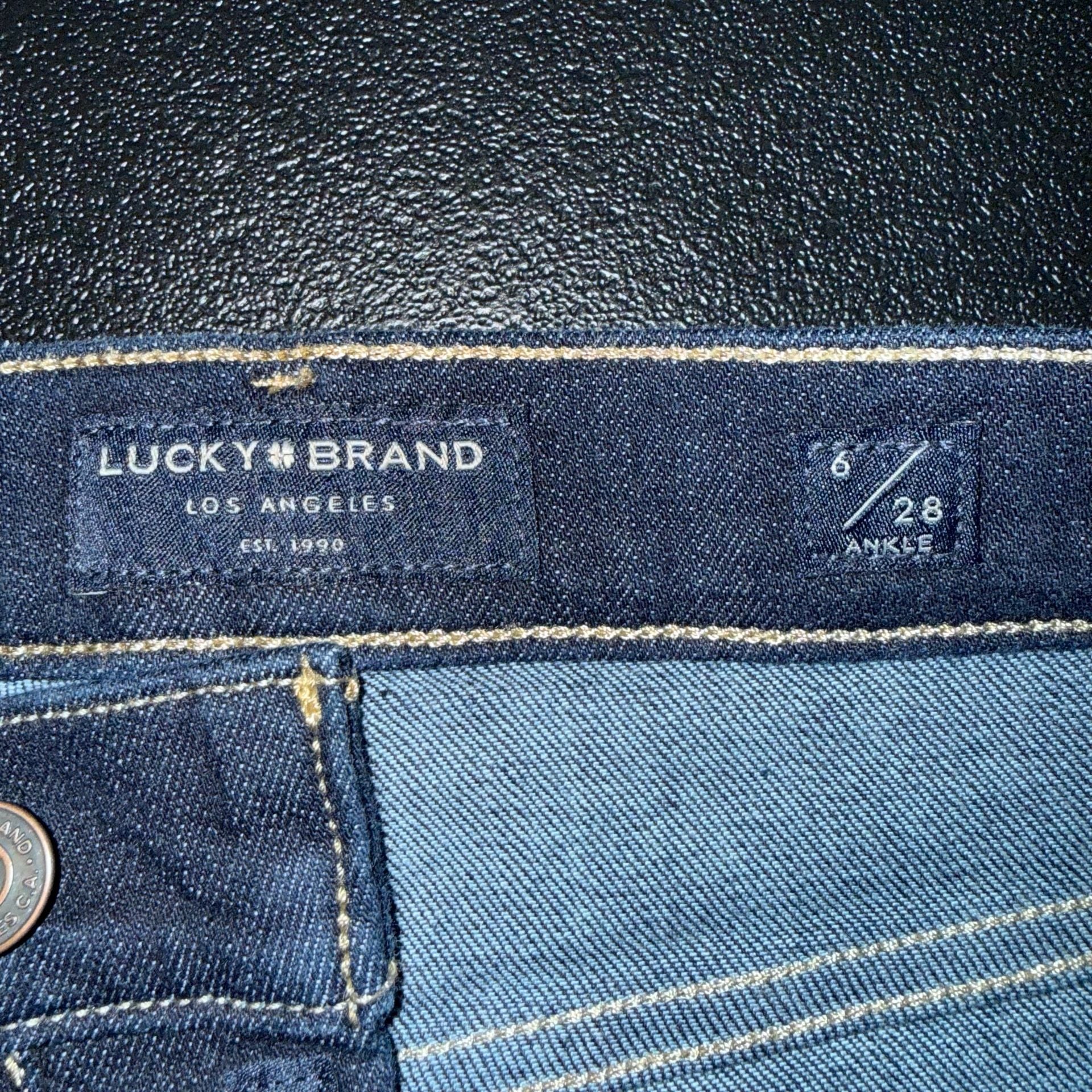 Lucky Brand Bridgette Skinny Ankle Jeans 6/28 A Blue 5