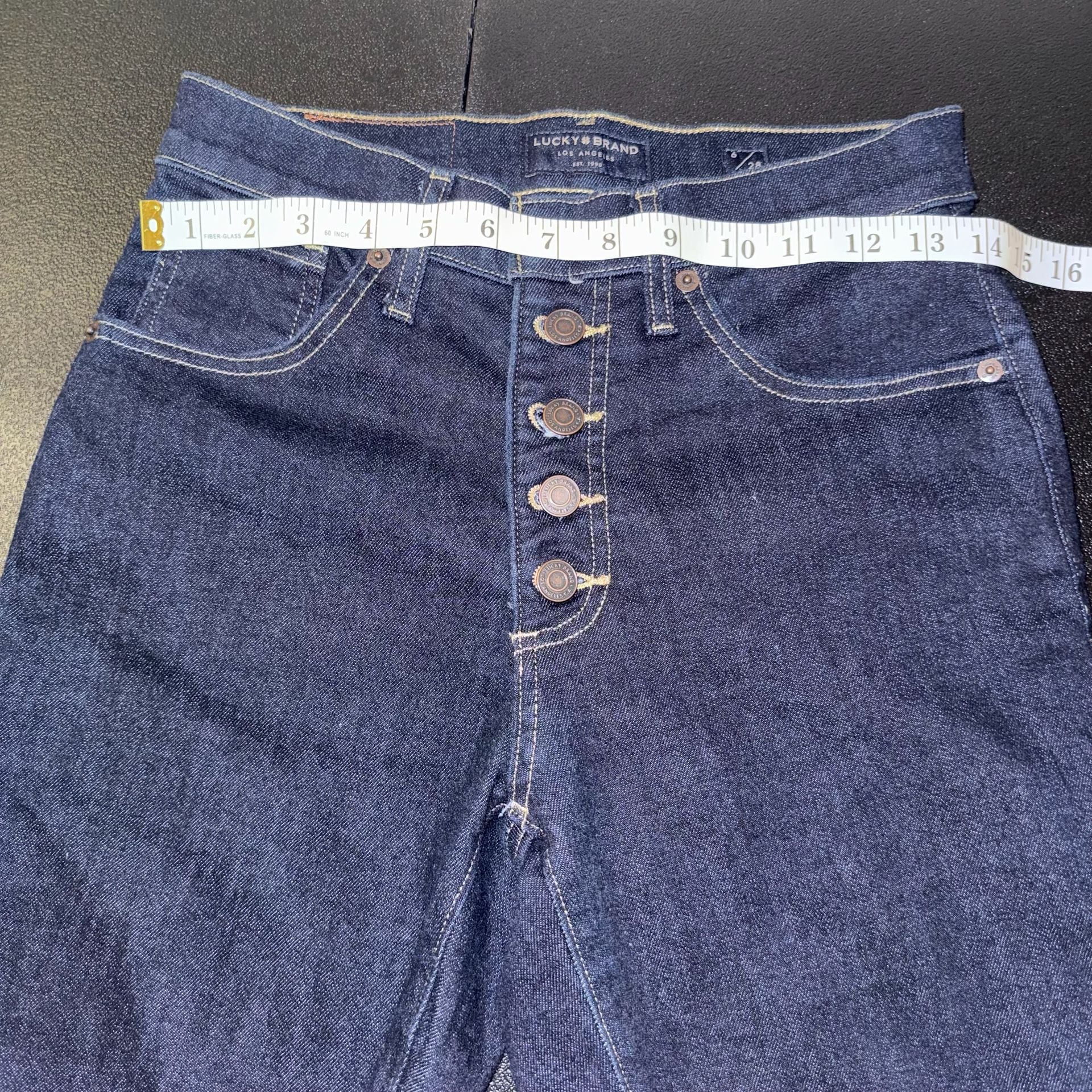 Lucky Brand Bridgette Skinny Ankle Jeans 6/28 A Blue 6