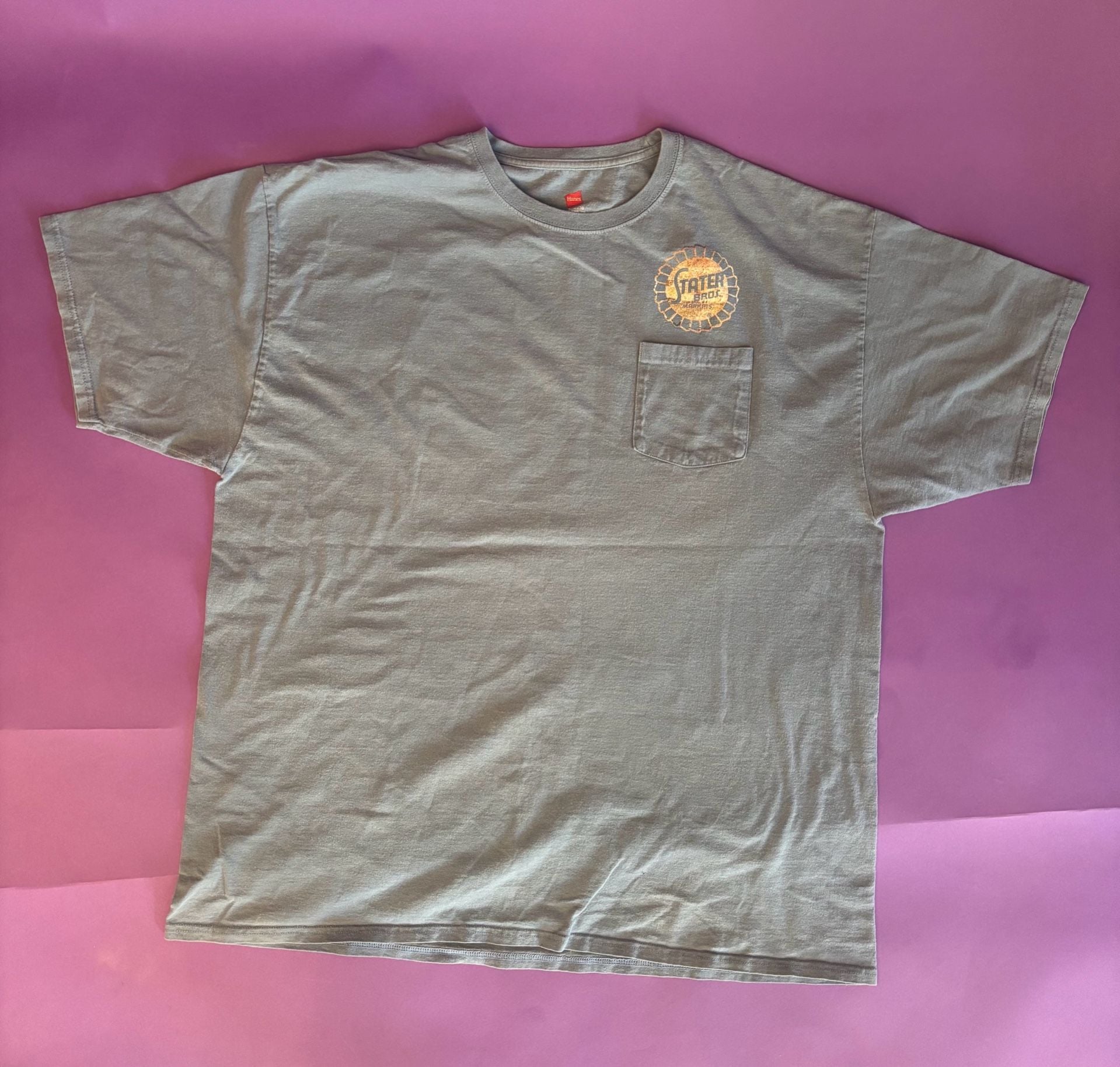Stater Bros T-Shirt Size 2XL surfing Graphic grey 6