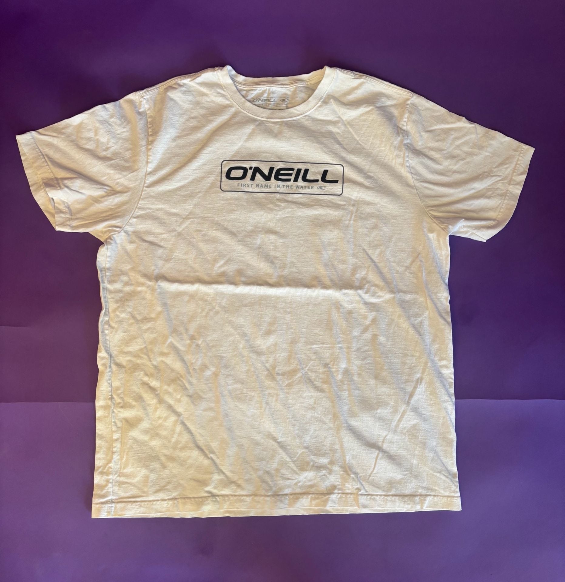 O'Neill Premium Tee Size 2XLT White Short Sleeve 3
