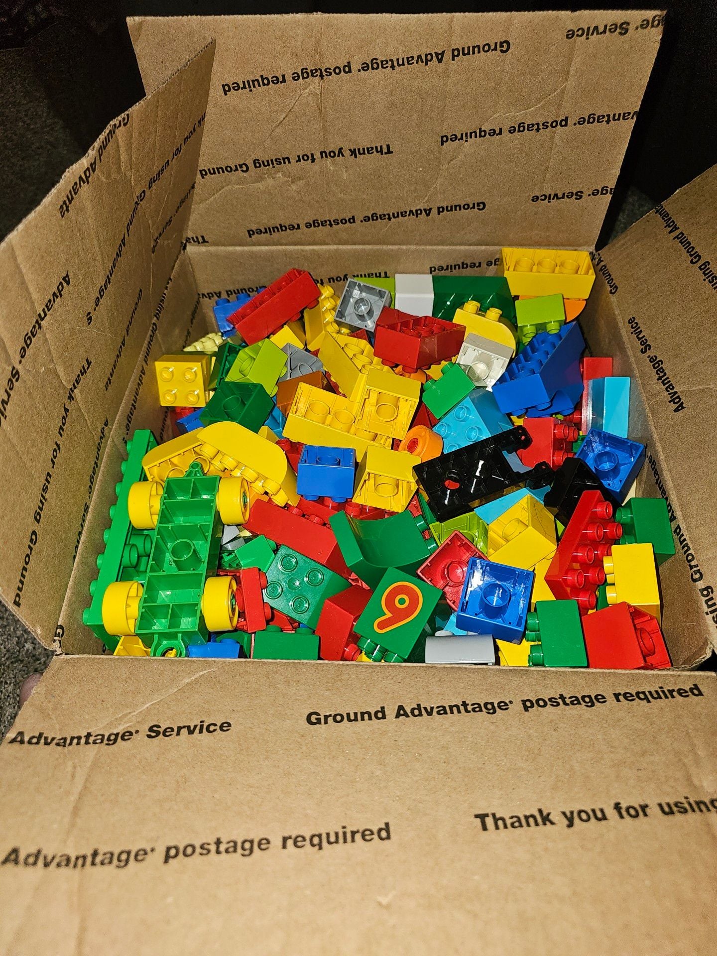 2 - Lego Duplo Building Blocks Mixed Lot over 200 pc and 8 lbs 1