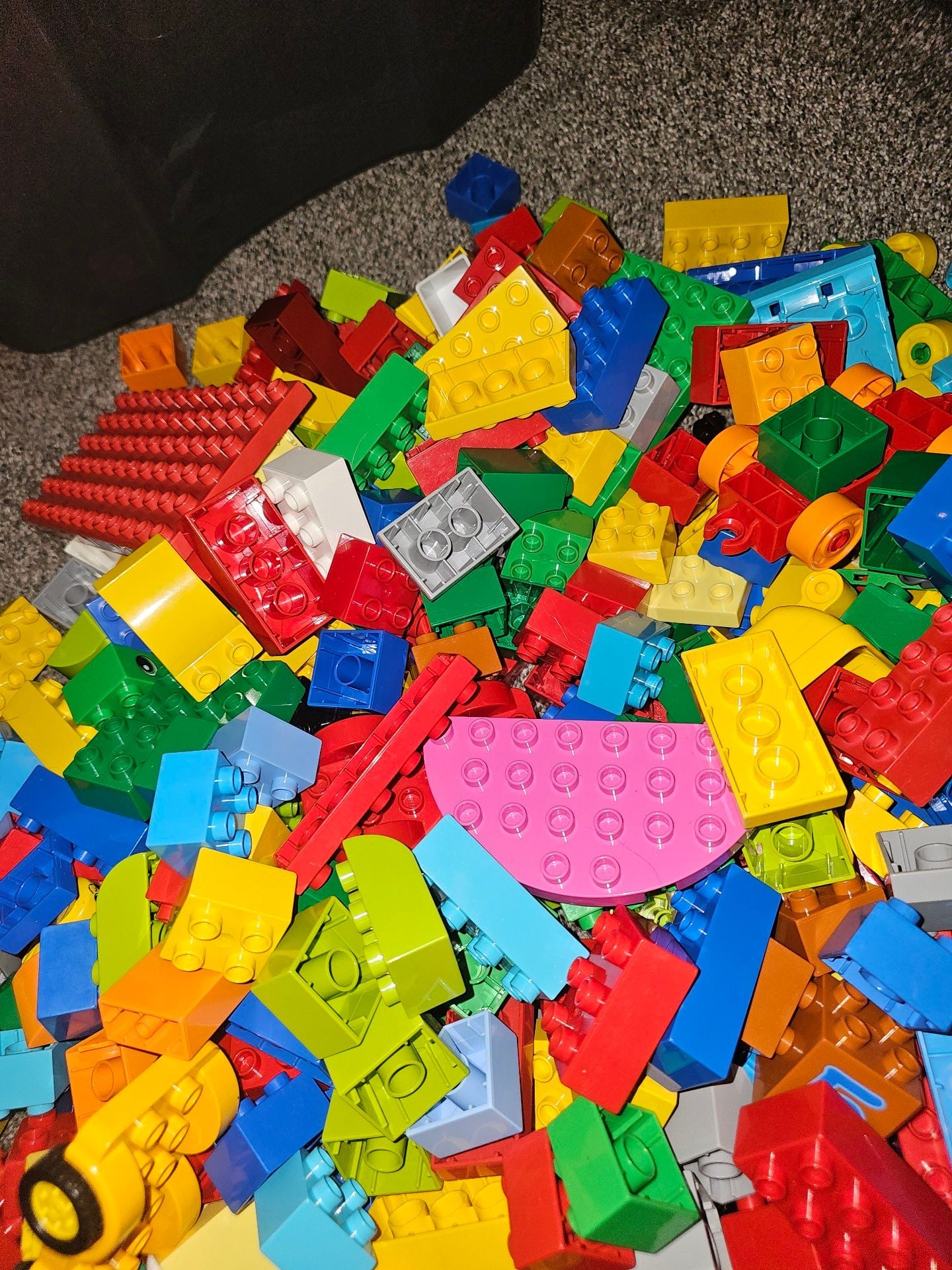 2 - Lego Duplo Building Blocks Mixed Lot over 200 pc and 8 lbs 2