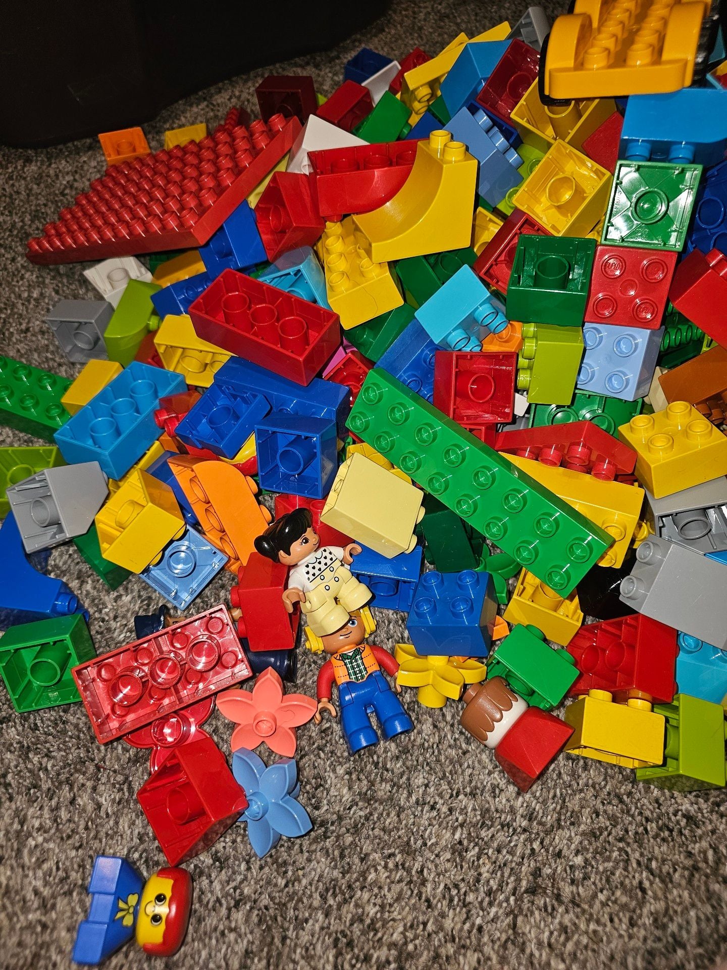 2 - Lego Duplo Building Blocks Mixed Lot over 200 pc and 8 lbs 4