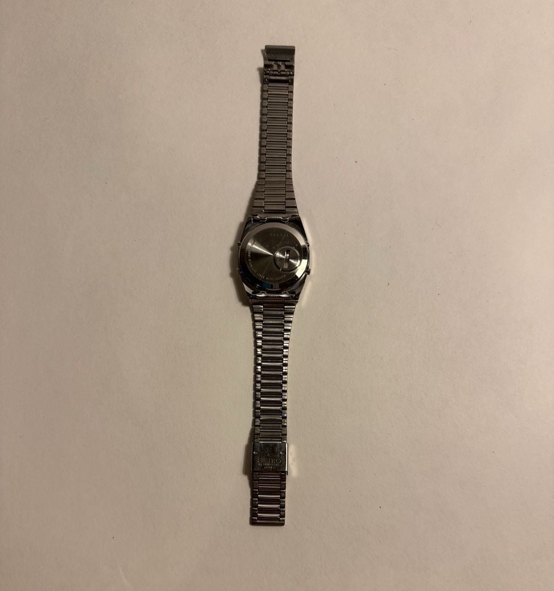 Seiko World Timer Alarm Digital Watch A239-5009 Stainless Steel 3