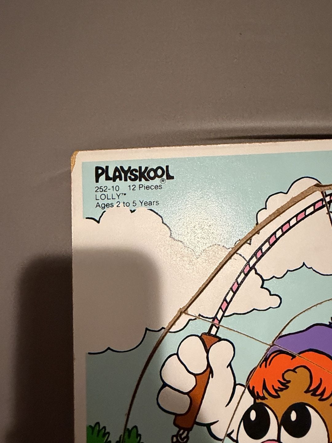 Playskool Vintage 1985 Potato Head Kids Lolly Puzzle 12 Pieces 2