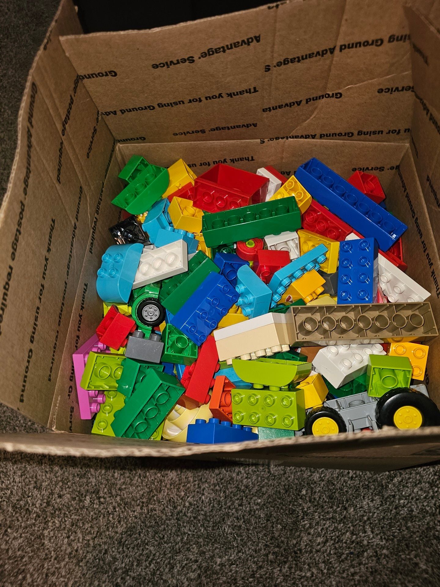 3 - Lego Duplo Building Blocks Mixed Lot over 300 pc and 8 lbs 1