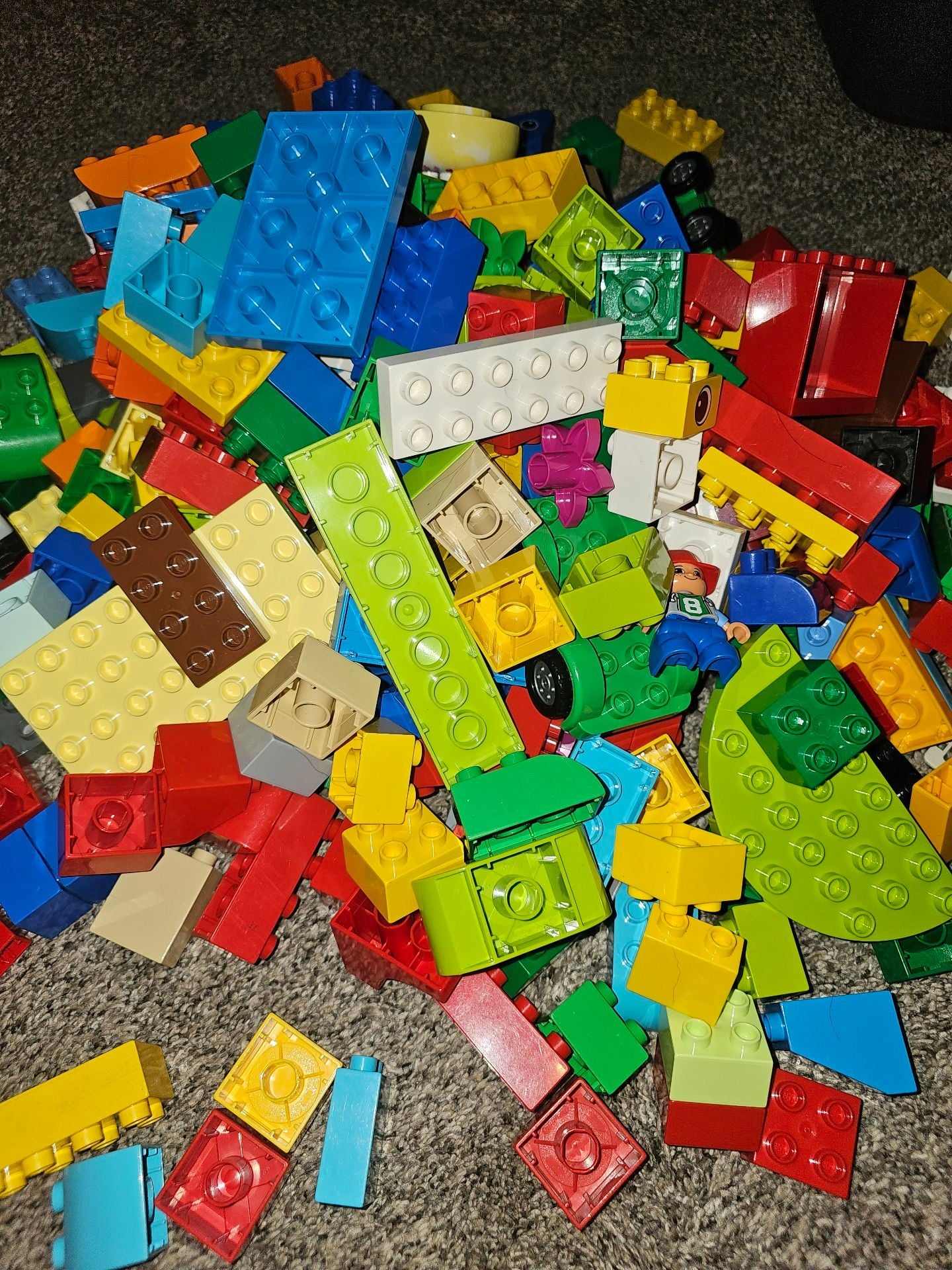 3 - Lego Duplo Building Blocks Mixed Lot over 300 pc and 8 lbs 3