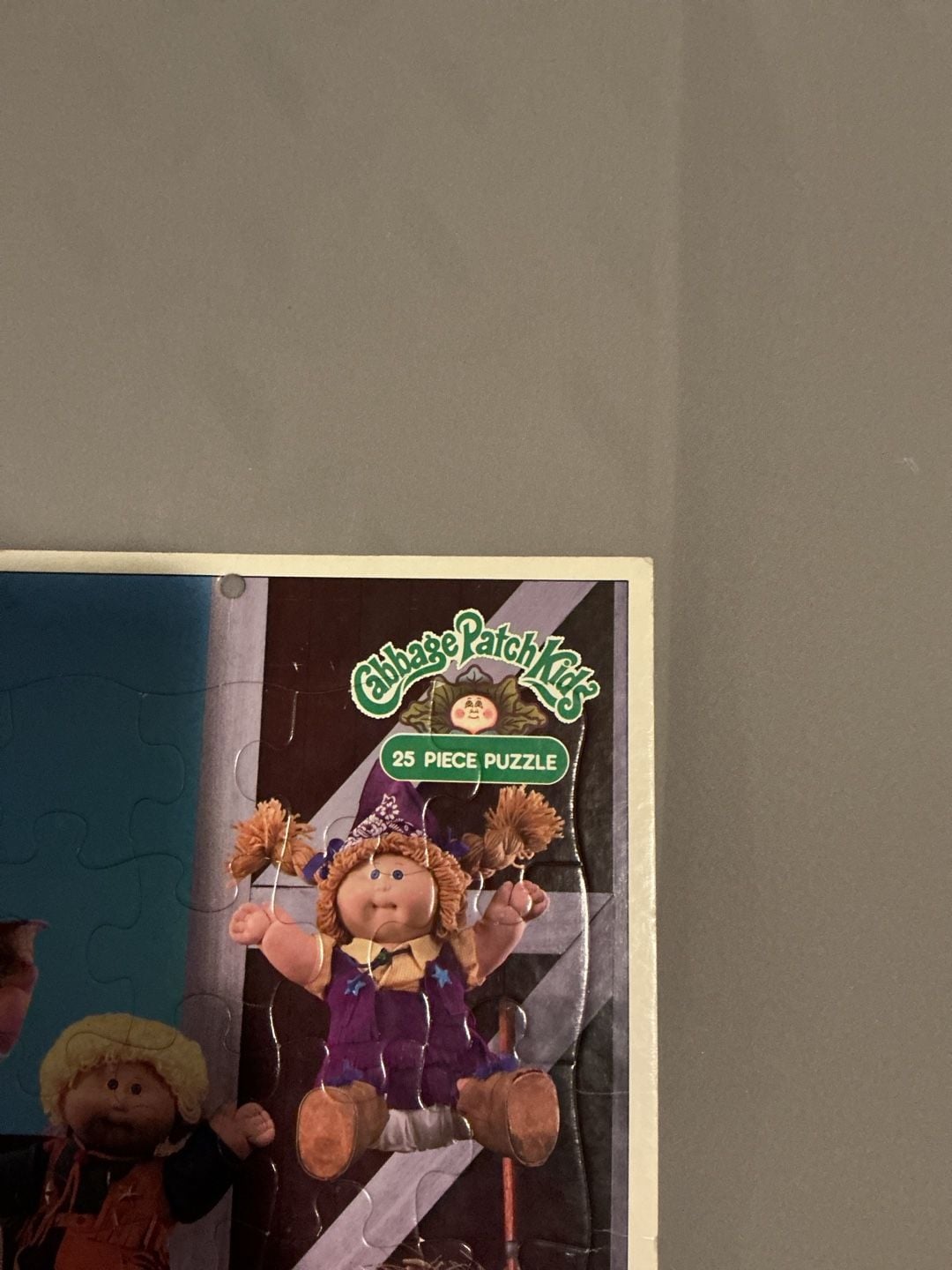 Milton Bradley Cabbage Patch Kids 25 Piece Puzzle Vintage 1984 2